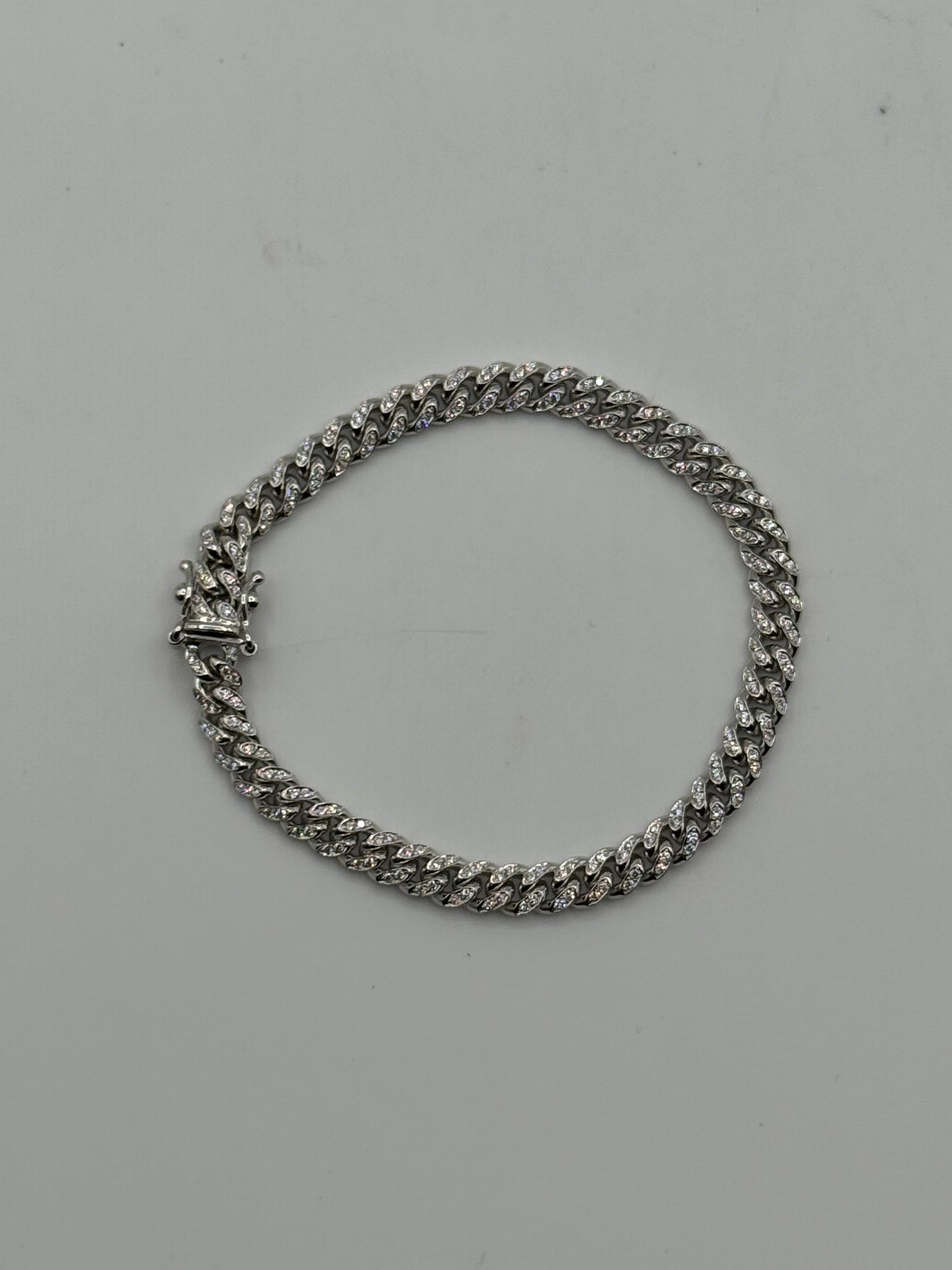 5MM Miami Cuban Link 6.5 inches (DIAMOND)