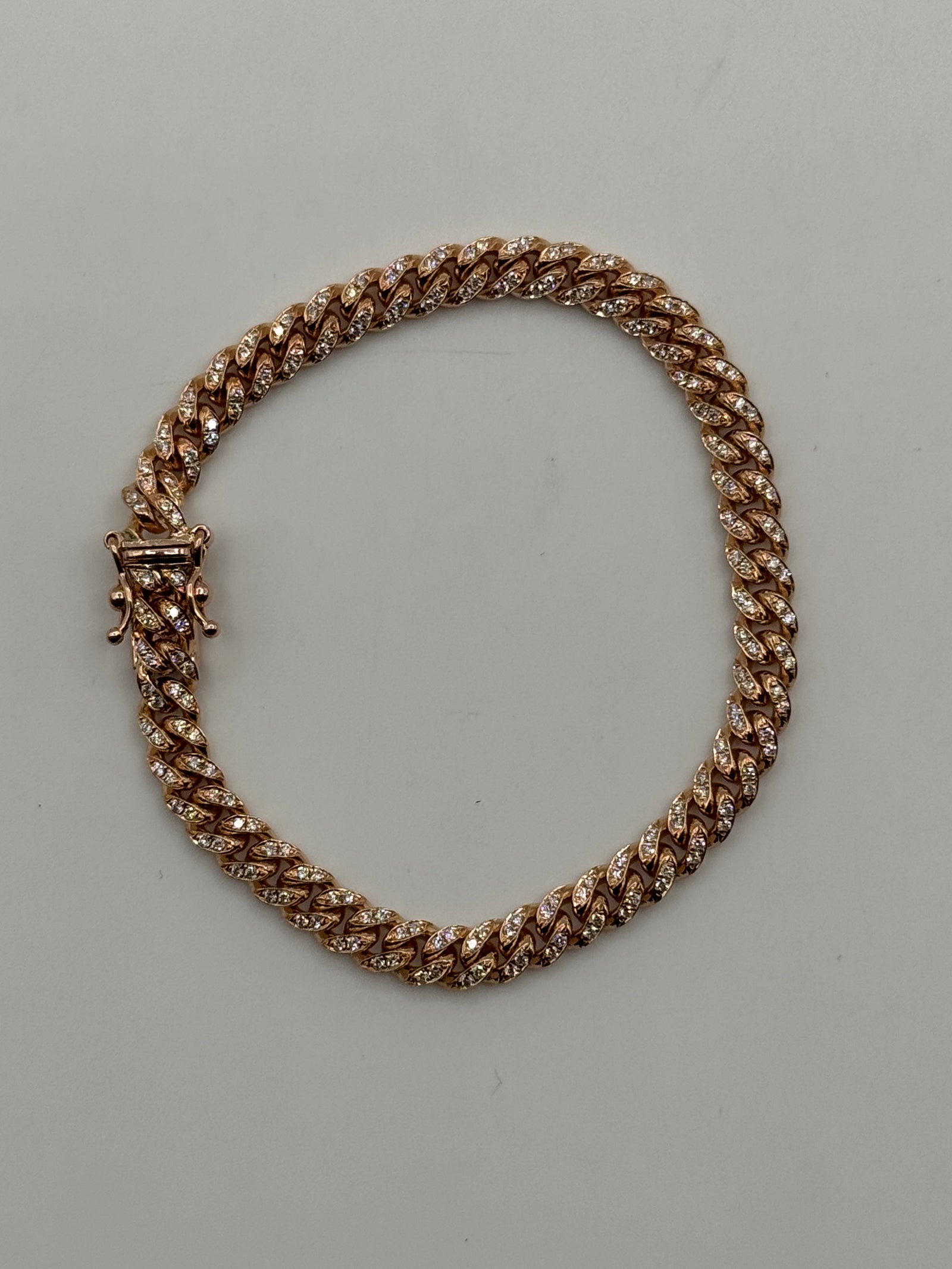5MM Miami Cuban Link 6.5 inches (DIAMOND)