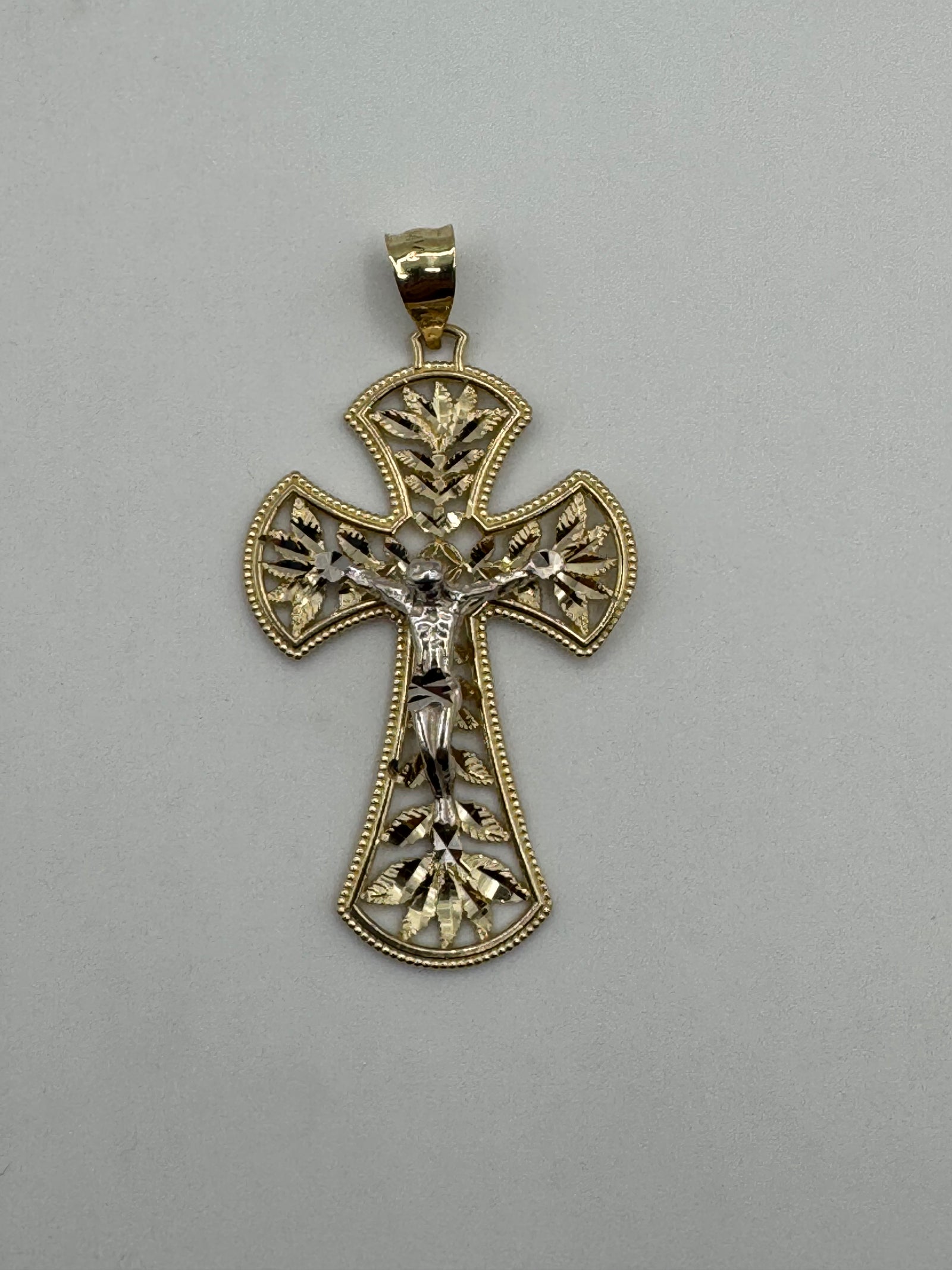 Crucifix-2 Inch (TWO TONE)