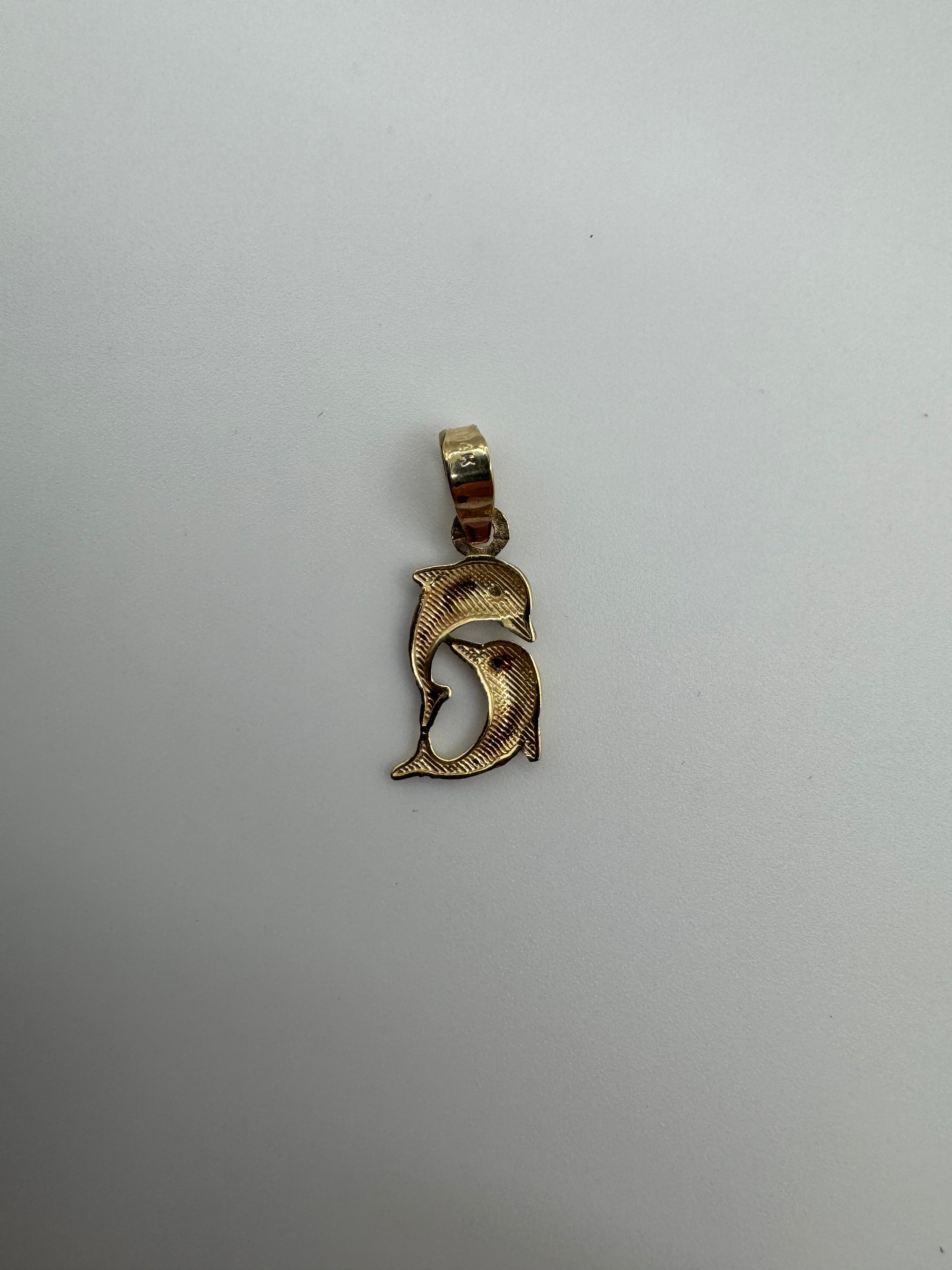 Dolphin Charm Pendant-3/4 Inch