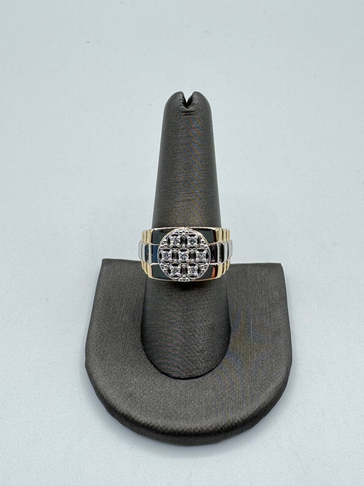 Diamond Rolex Style Ring-Size 9