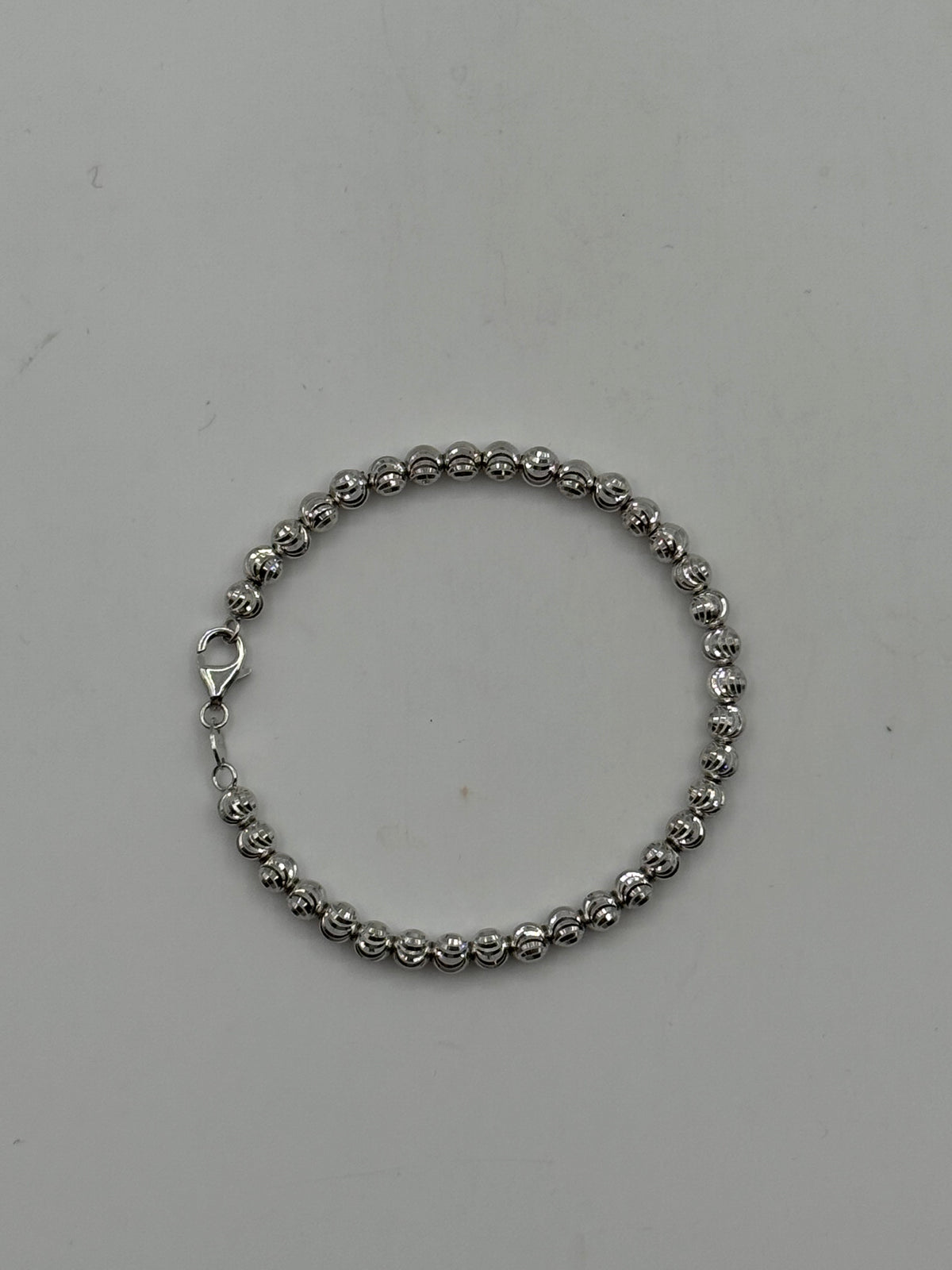5mm Moon Cut Bracelet 7.5 inches