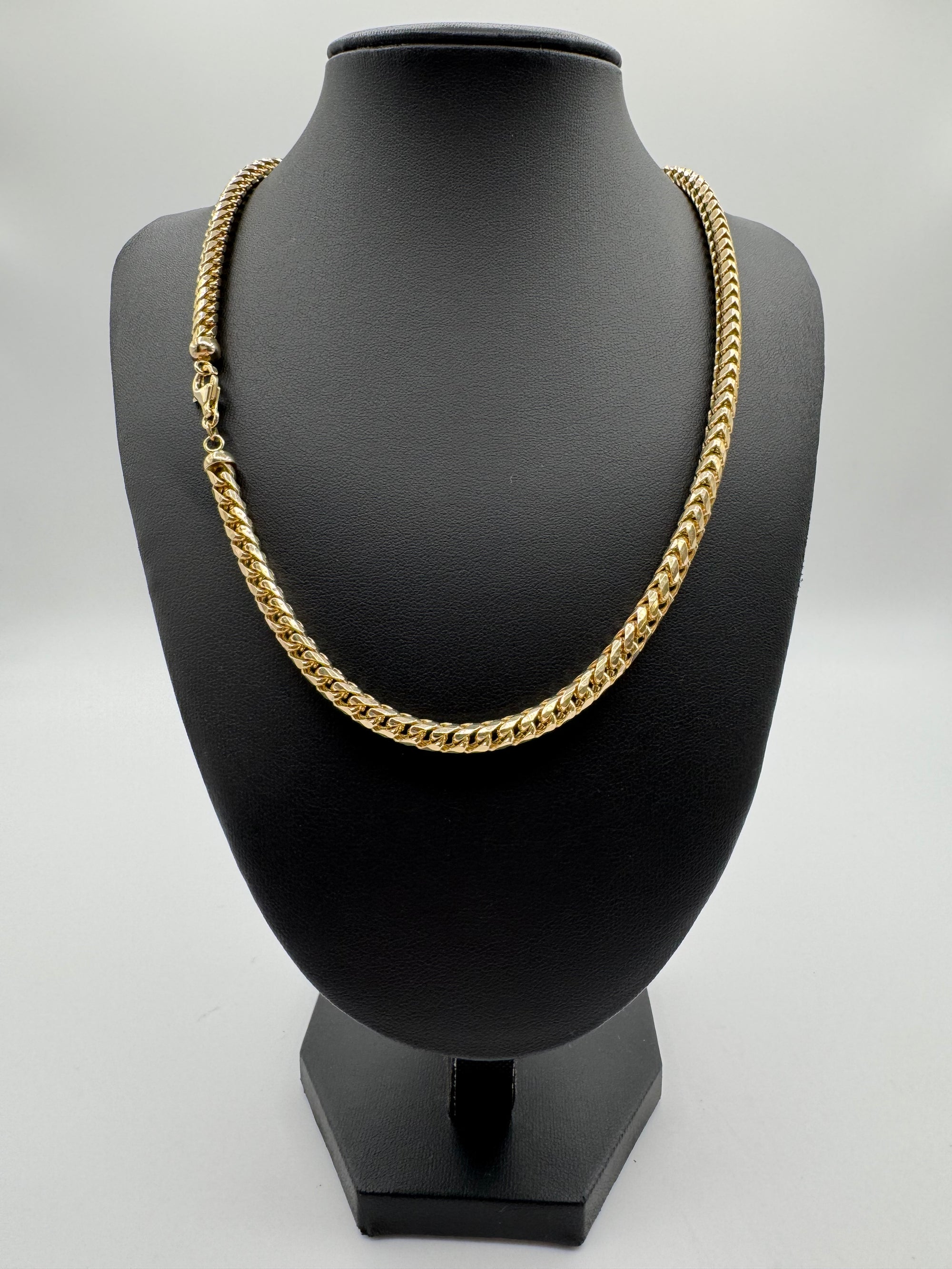 5mm Franco Chain 20 inches (DIAMOND CUT)