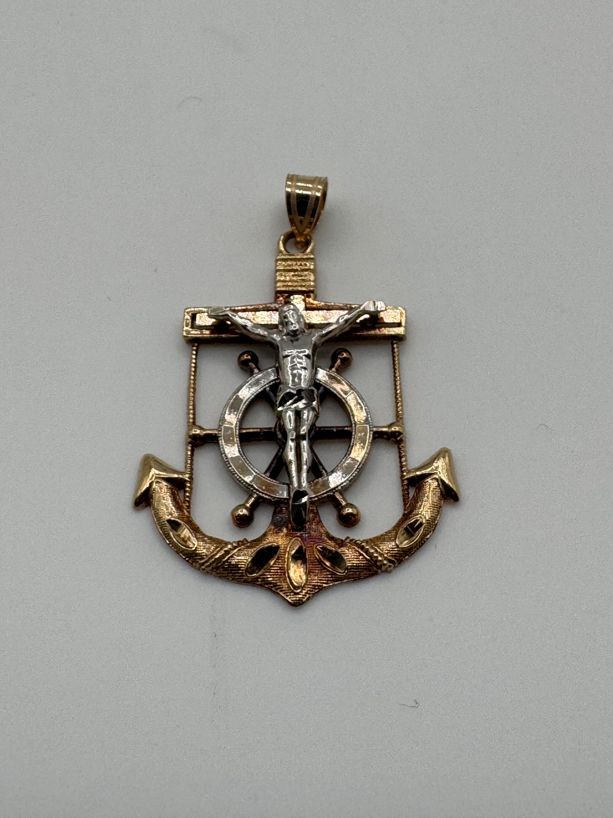 Religious Anchor-1.5 Inch (TRI COLOR)