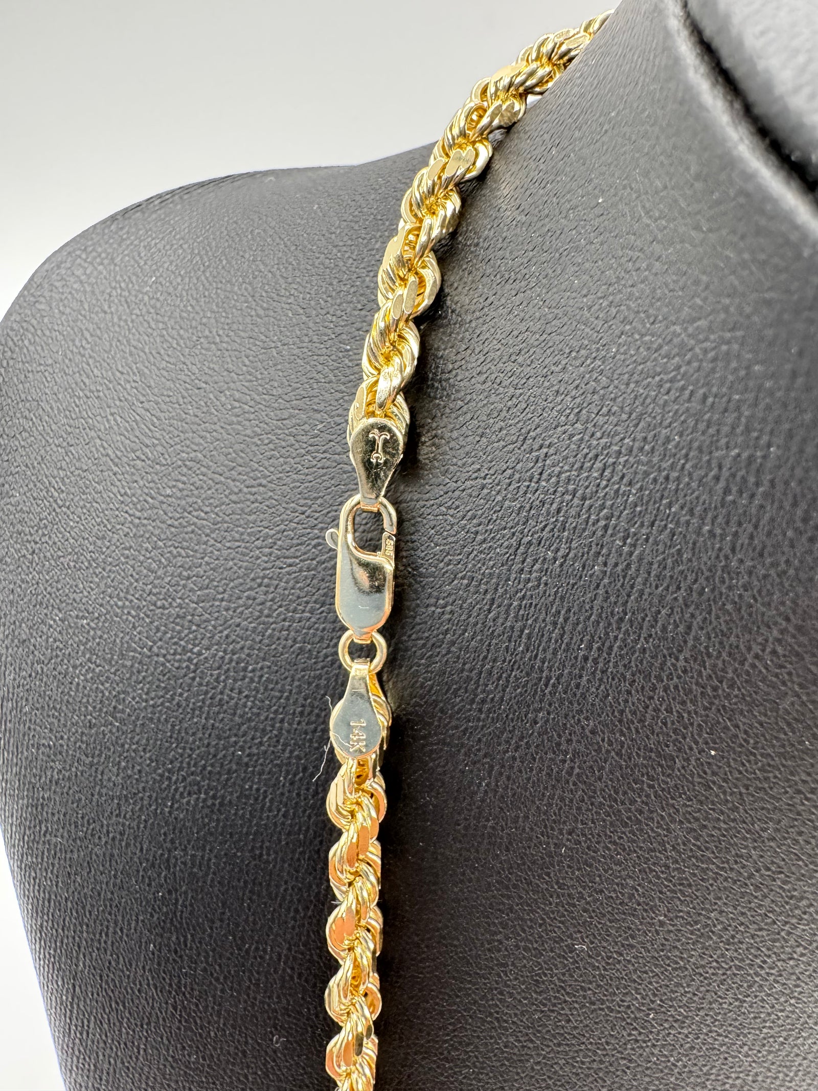 5mm Rope D/C Chain 26 inches (JACOJE STAMPED) - LINX RESALE