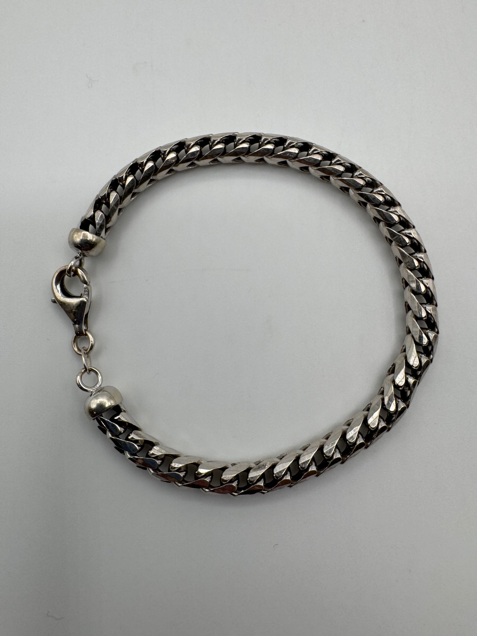 5mm D/C Franco Bracelet 7.5 inches (JACOJE STAMPED)