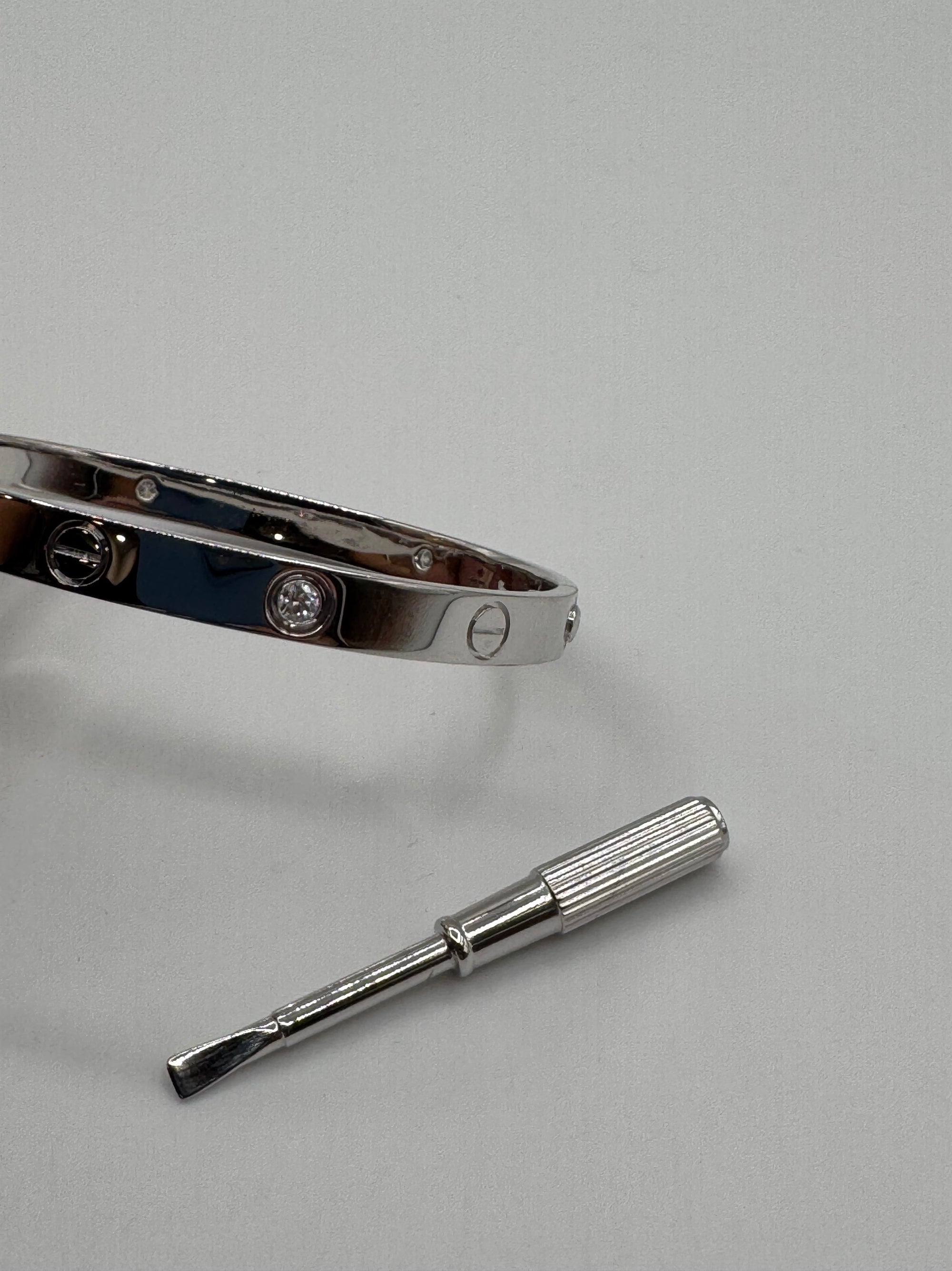 6mm Cartier Love Bracelet REPLICA-2 3/4 in diameter