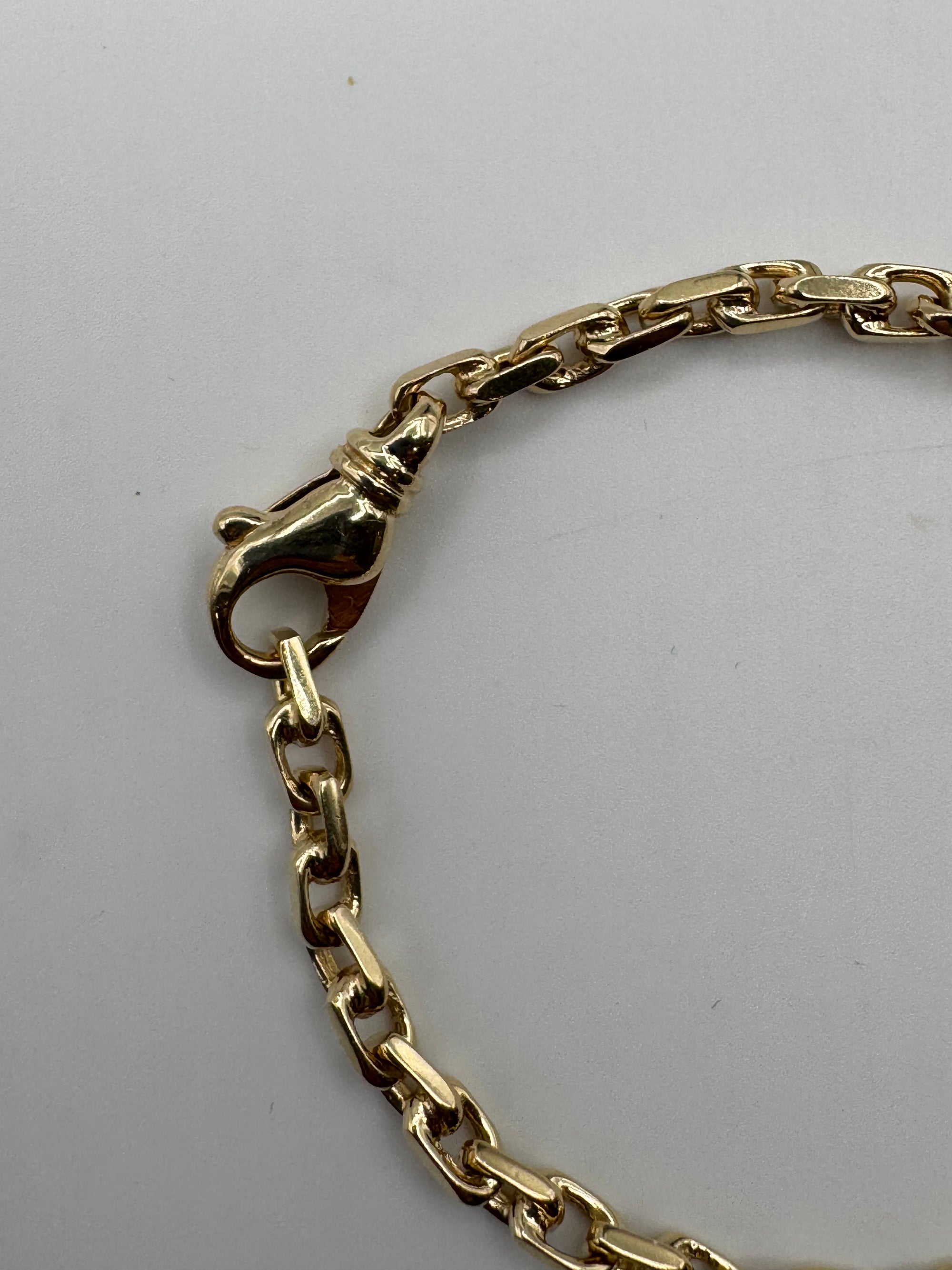 4mm Cable Link Bracelet 7.5 inches