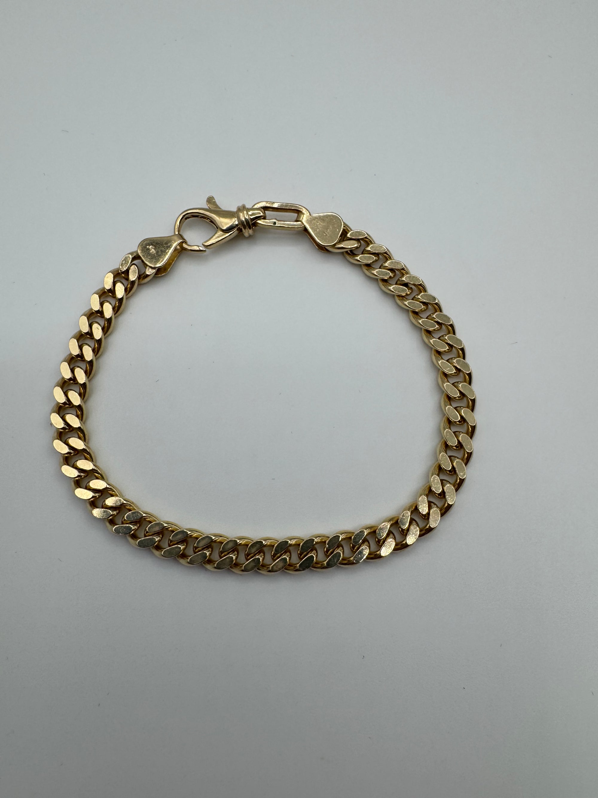 5.5mm Baby Curb Bracelet 7.5 inches