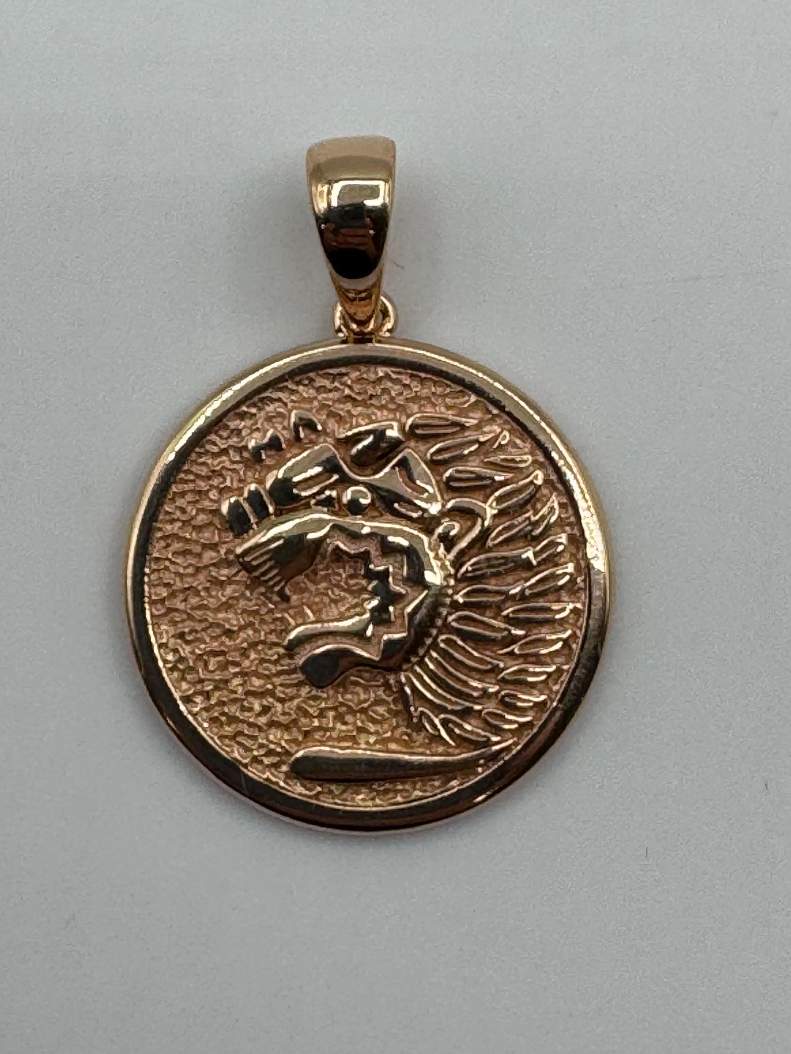 Round Lion Pendant