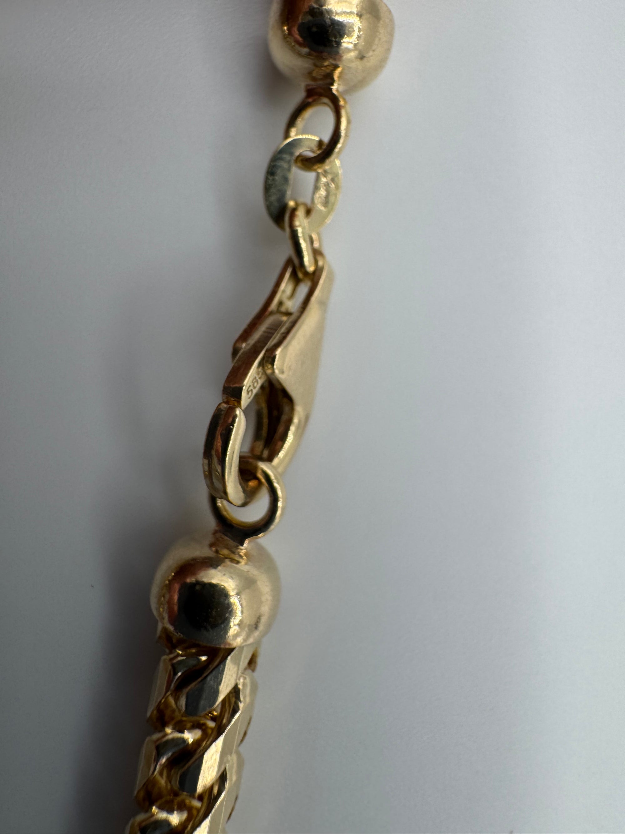 5mm Franco Bracelet 8.5 inches (DIAMOND CUT)