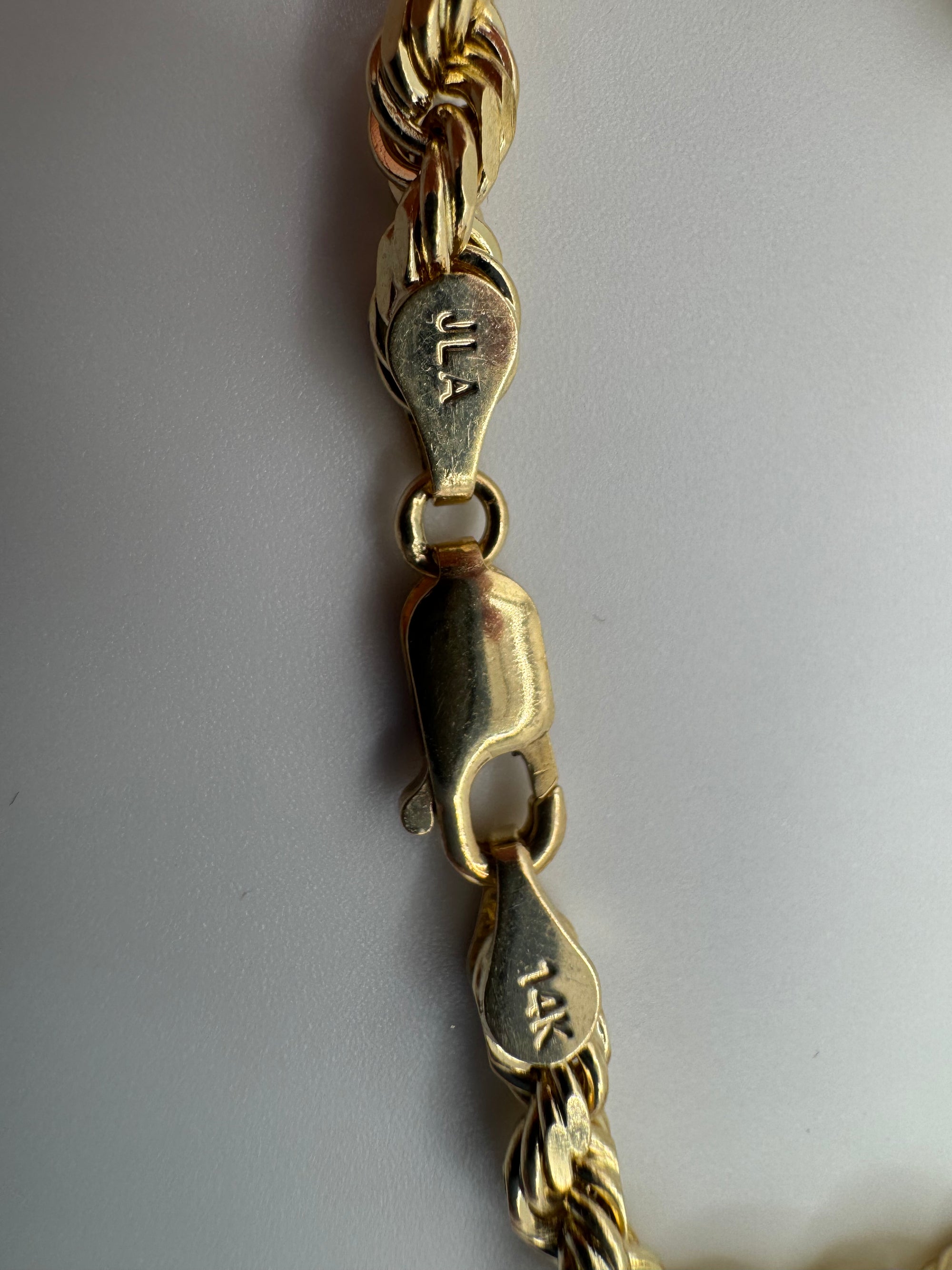 4.5MM Rope Bracelet-8.5 inches