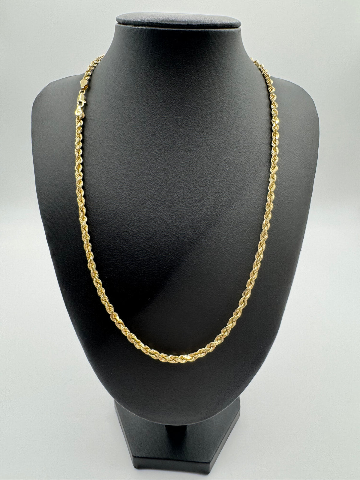 3.5mm Rope Chain 20.5 inches (DIAMOND CUT) - LINX RESALE