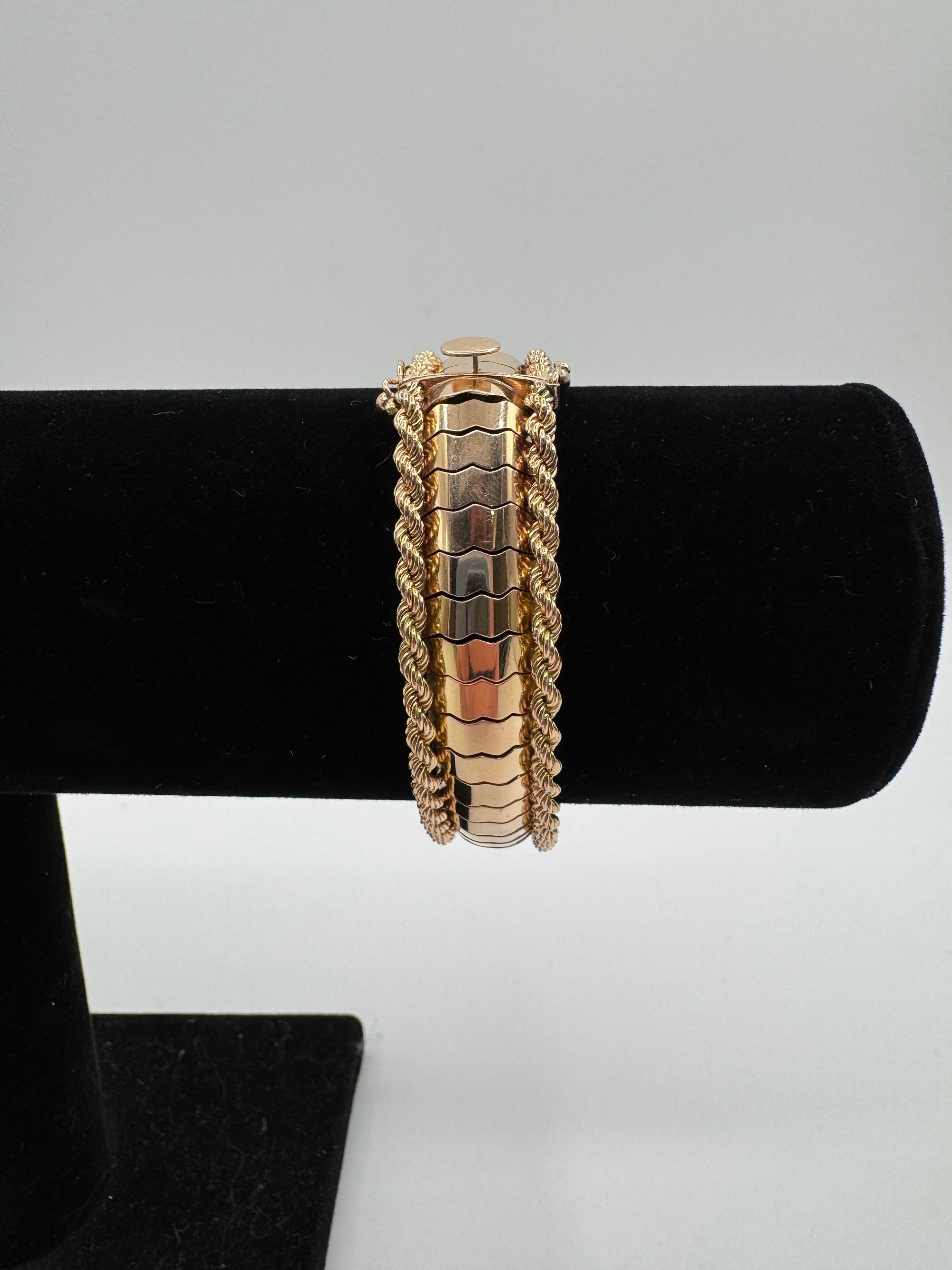 15mm Rope Link Bracelet 7.25 inch