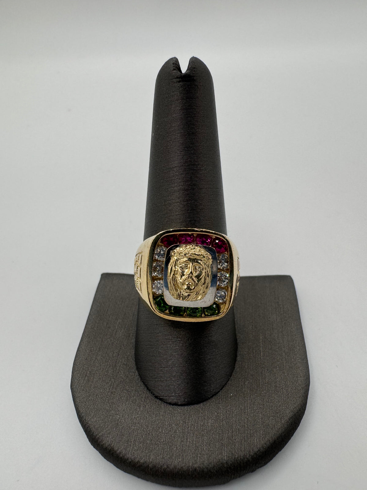 17mm Jesus Ring-Size 9.75