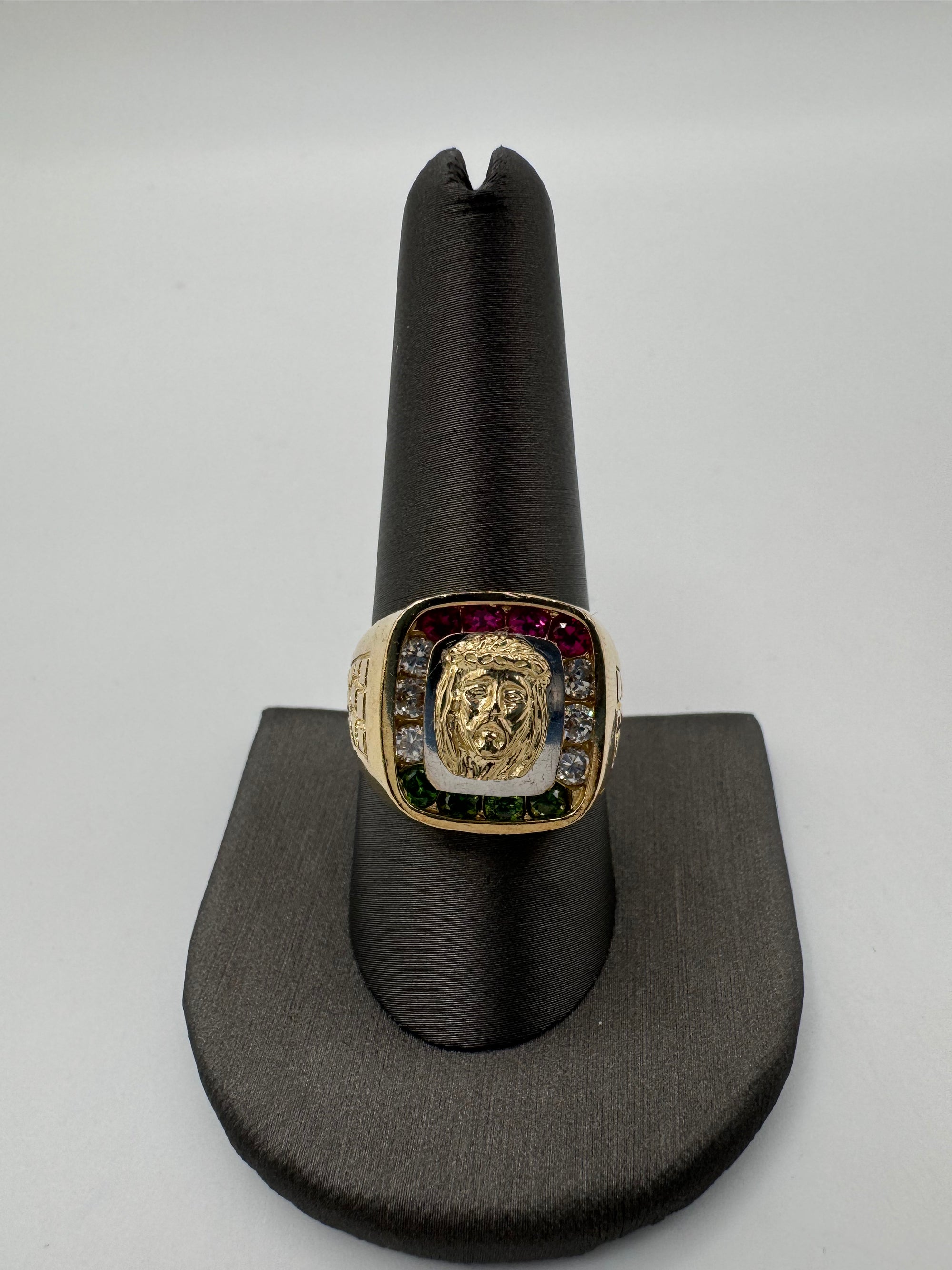 17mm Jesus Ring-Size 9.75