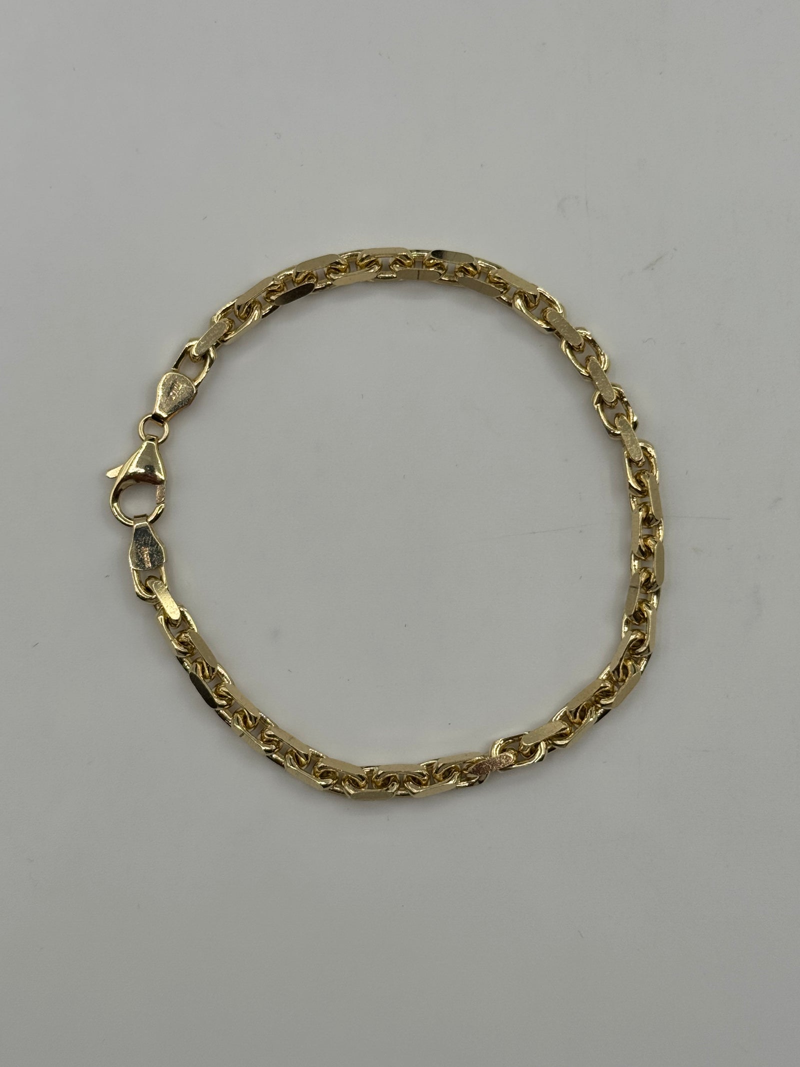 4mm Heavy Link Bracelet 8 inches