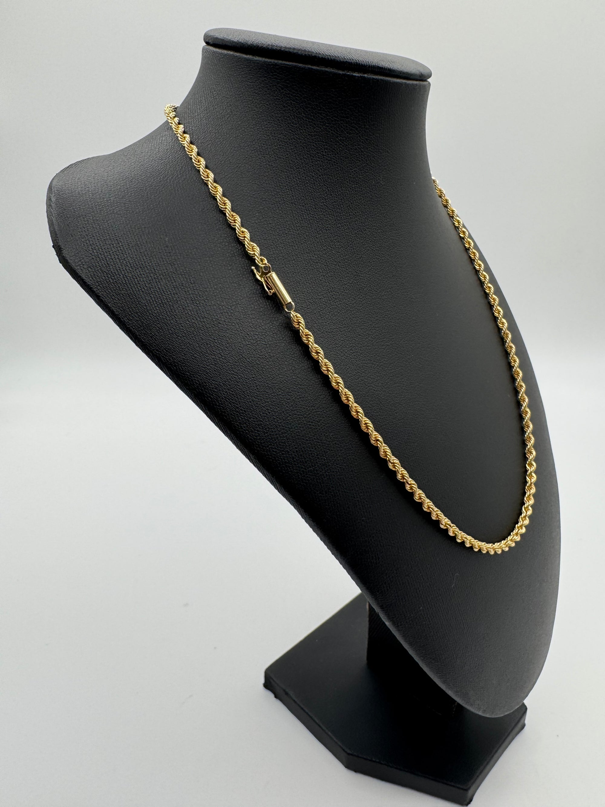 3mm Rope Chain 18 inches