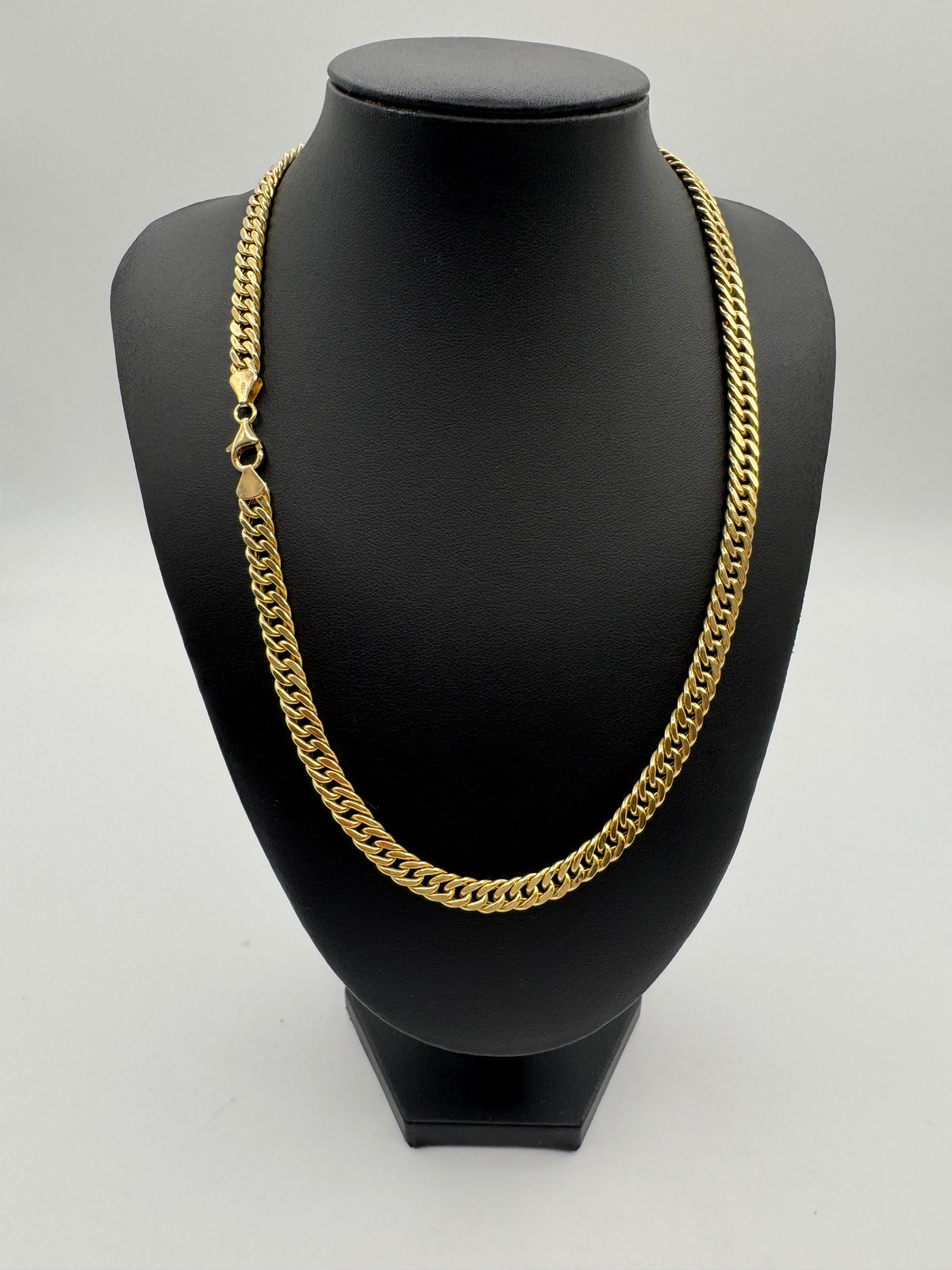7mm Curb Link Chain 20 inches-Hollow