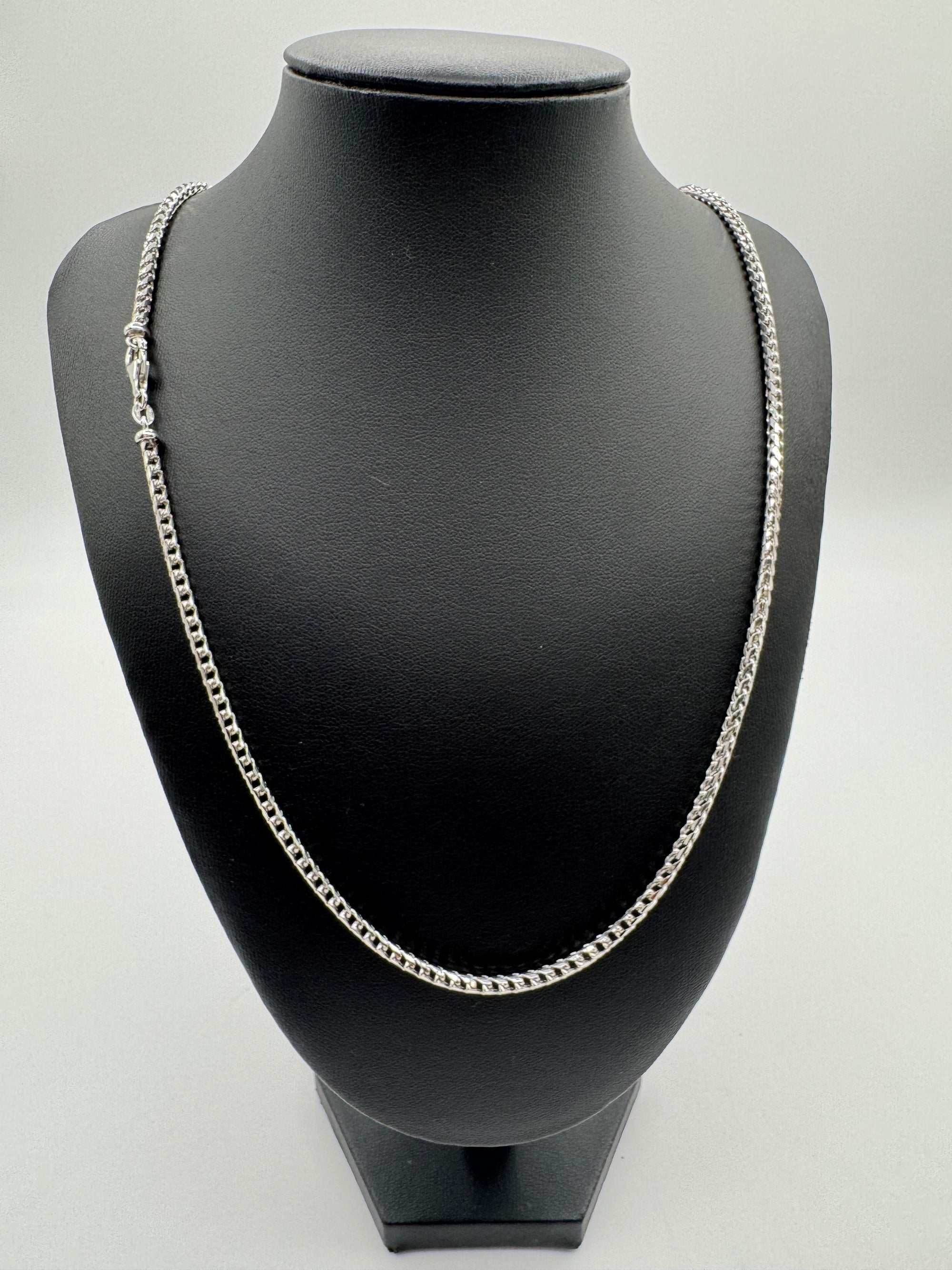 3mm Franco Chain 26 inches (DIAMOND CUT)-JACOJE STAMP