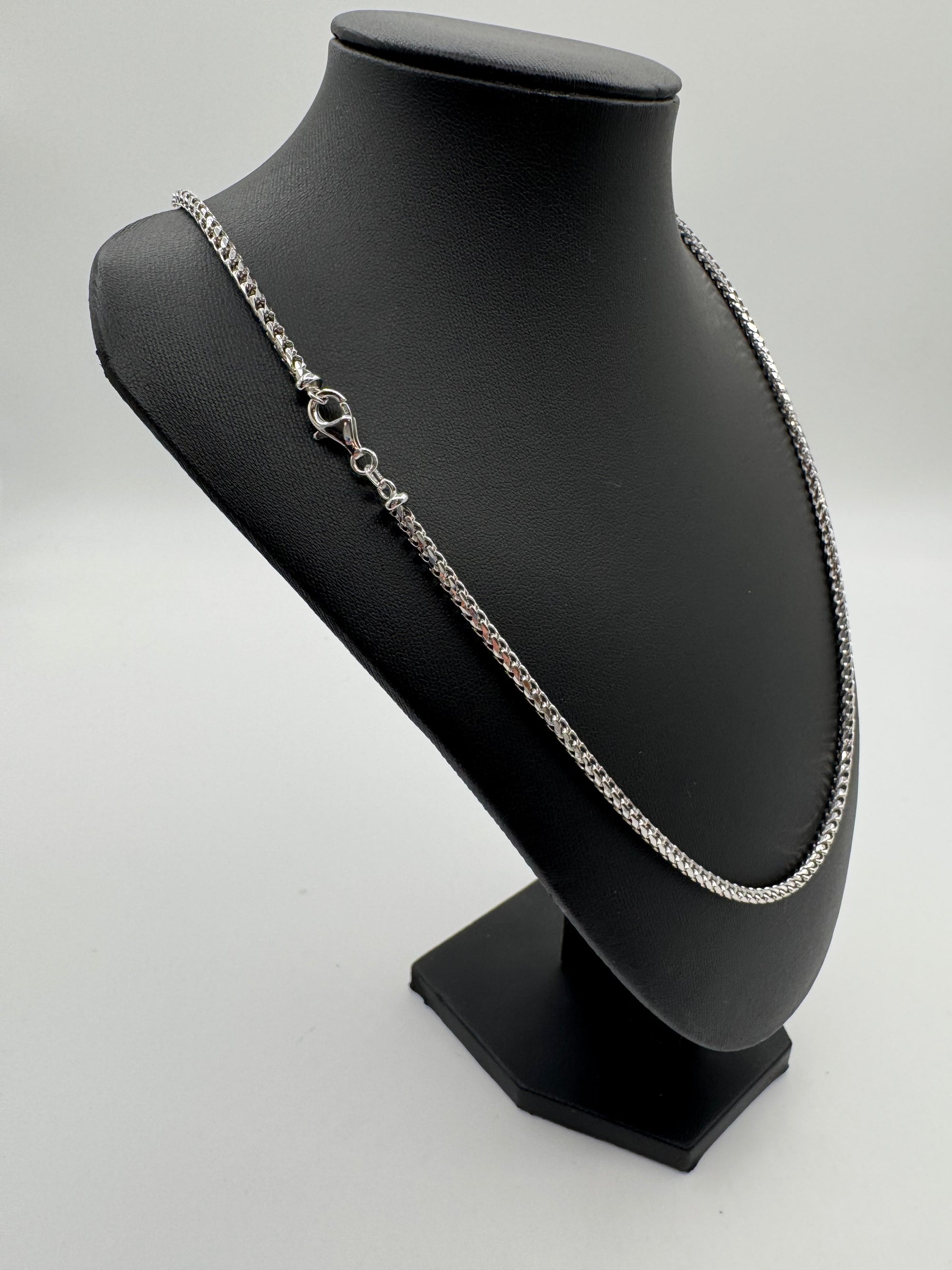 3mm Franco Chain 26 inches (DIAMOND CUT)-JACOJE STAMP