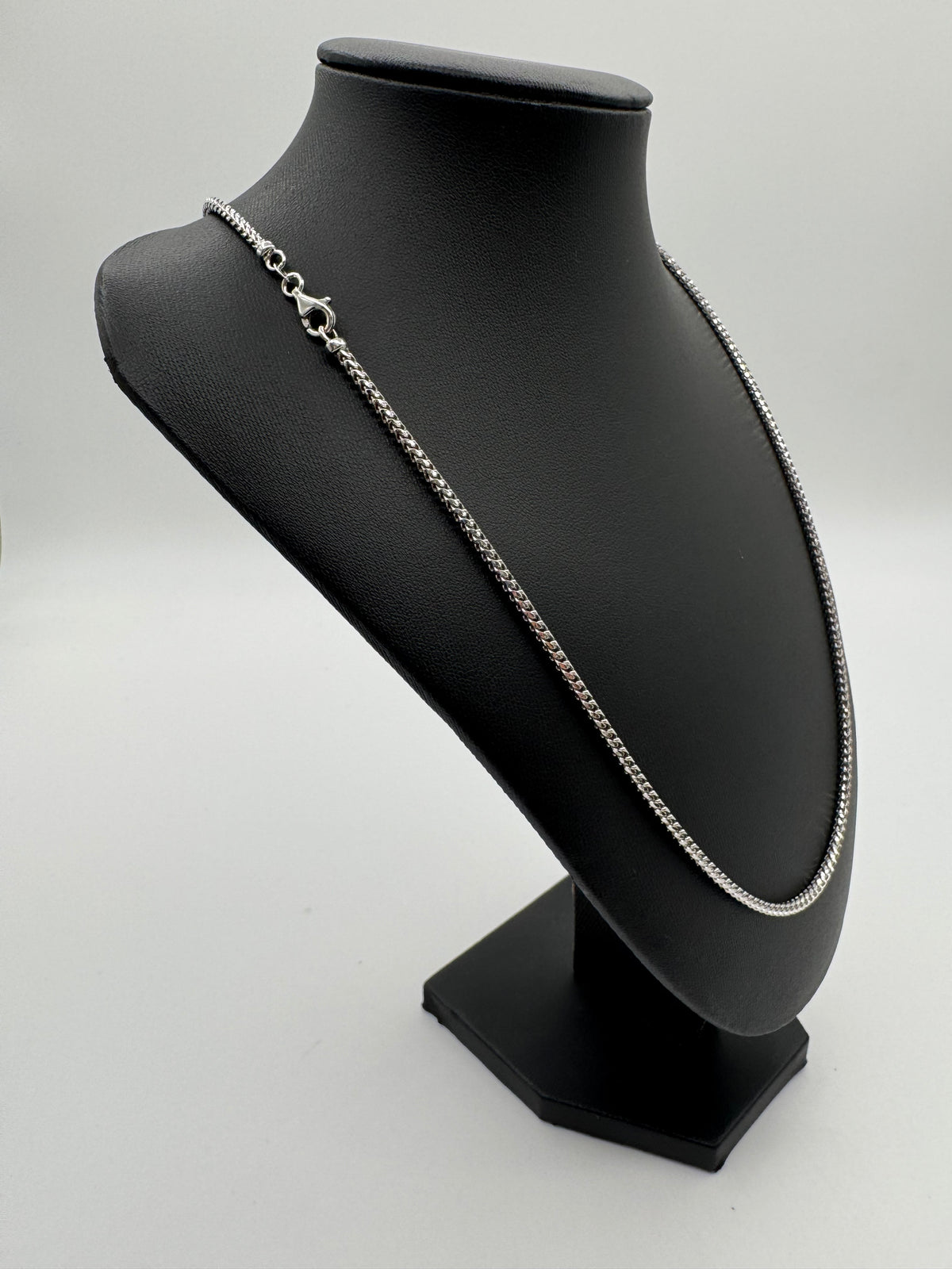 2.5mm Franco Chain 24 inches (DIAMOND CUT)