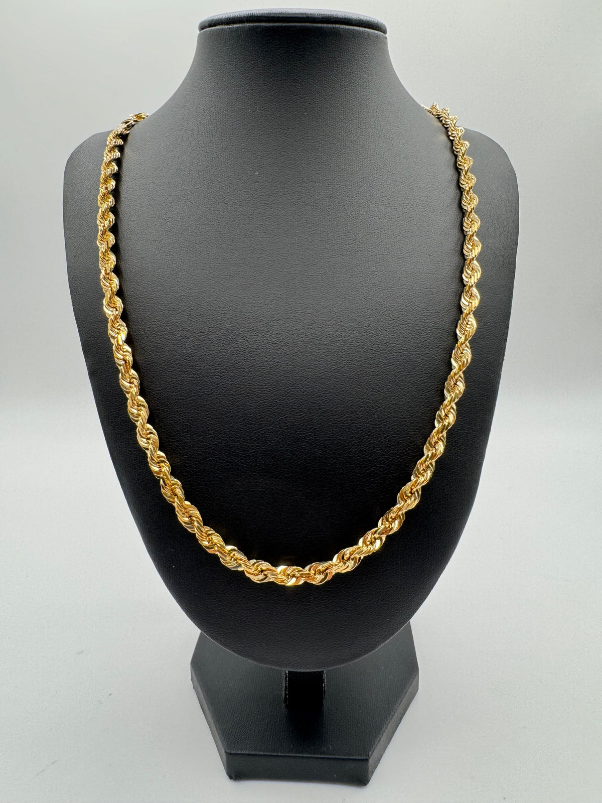 6mm Rope Chain 26 inches (DIAMOND CUT)