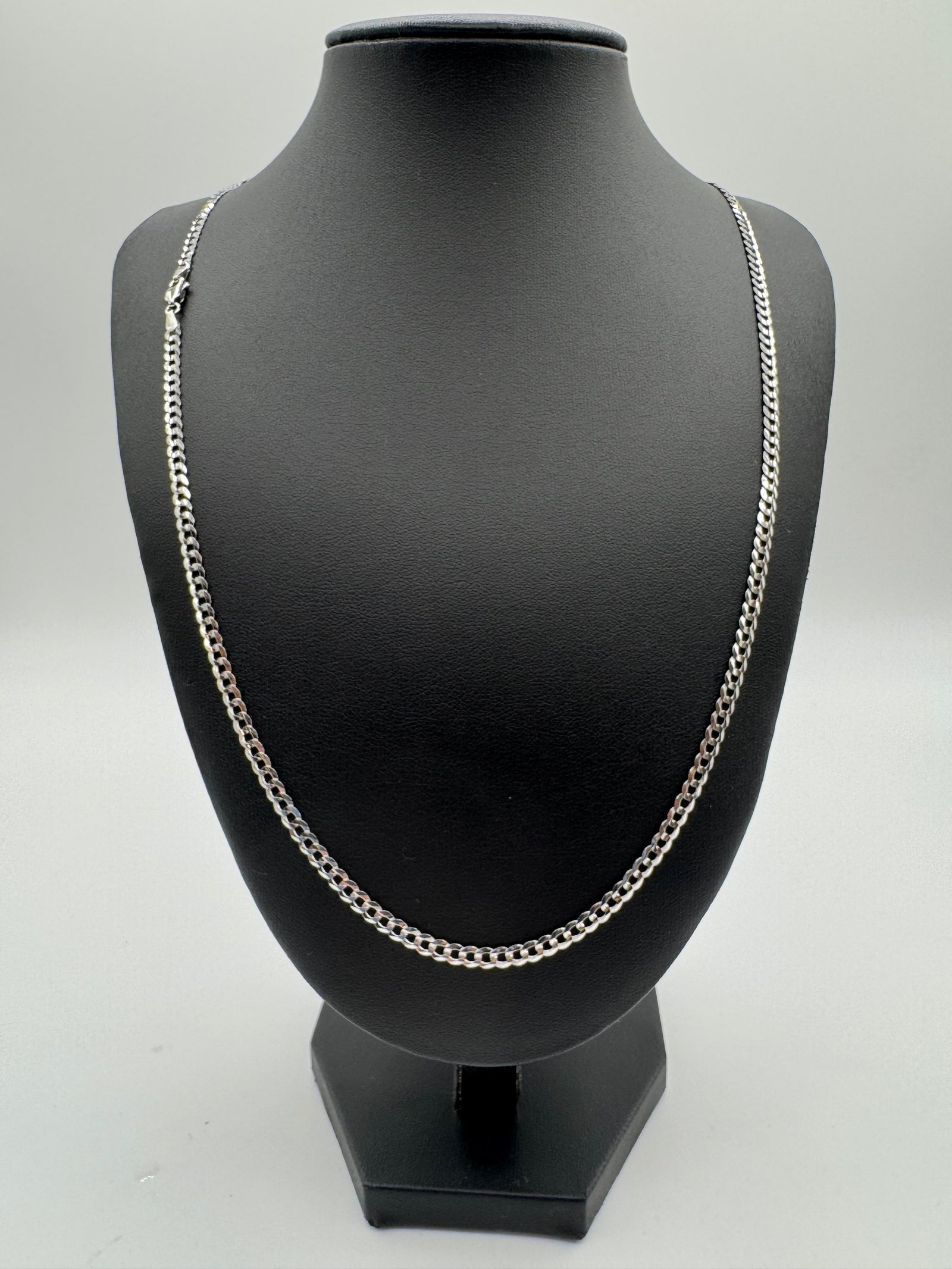 3.5MM Flat Curb Chain 24 inches