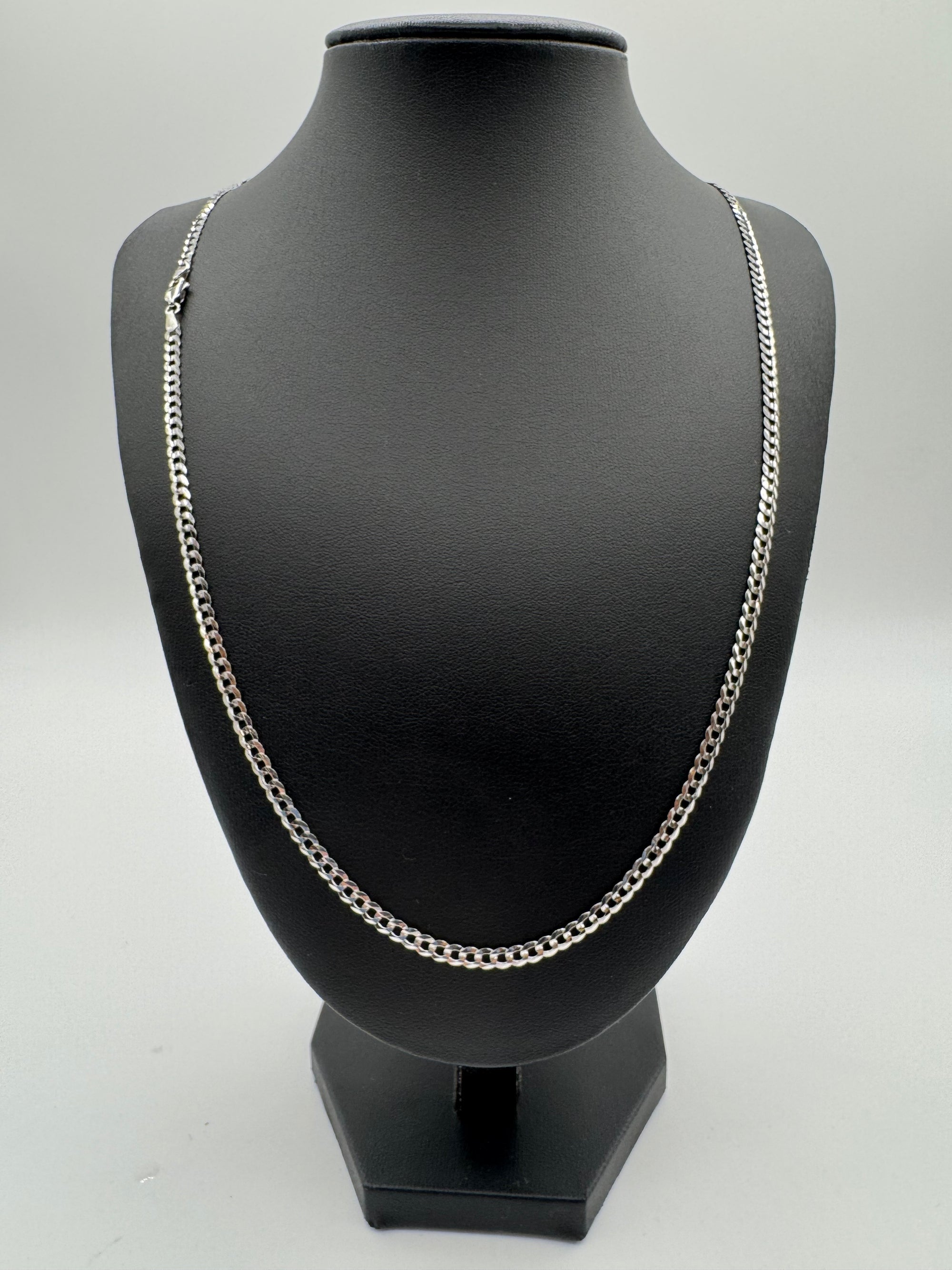 3.5MM Flat Curb Chain 24 inches