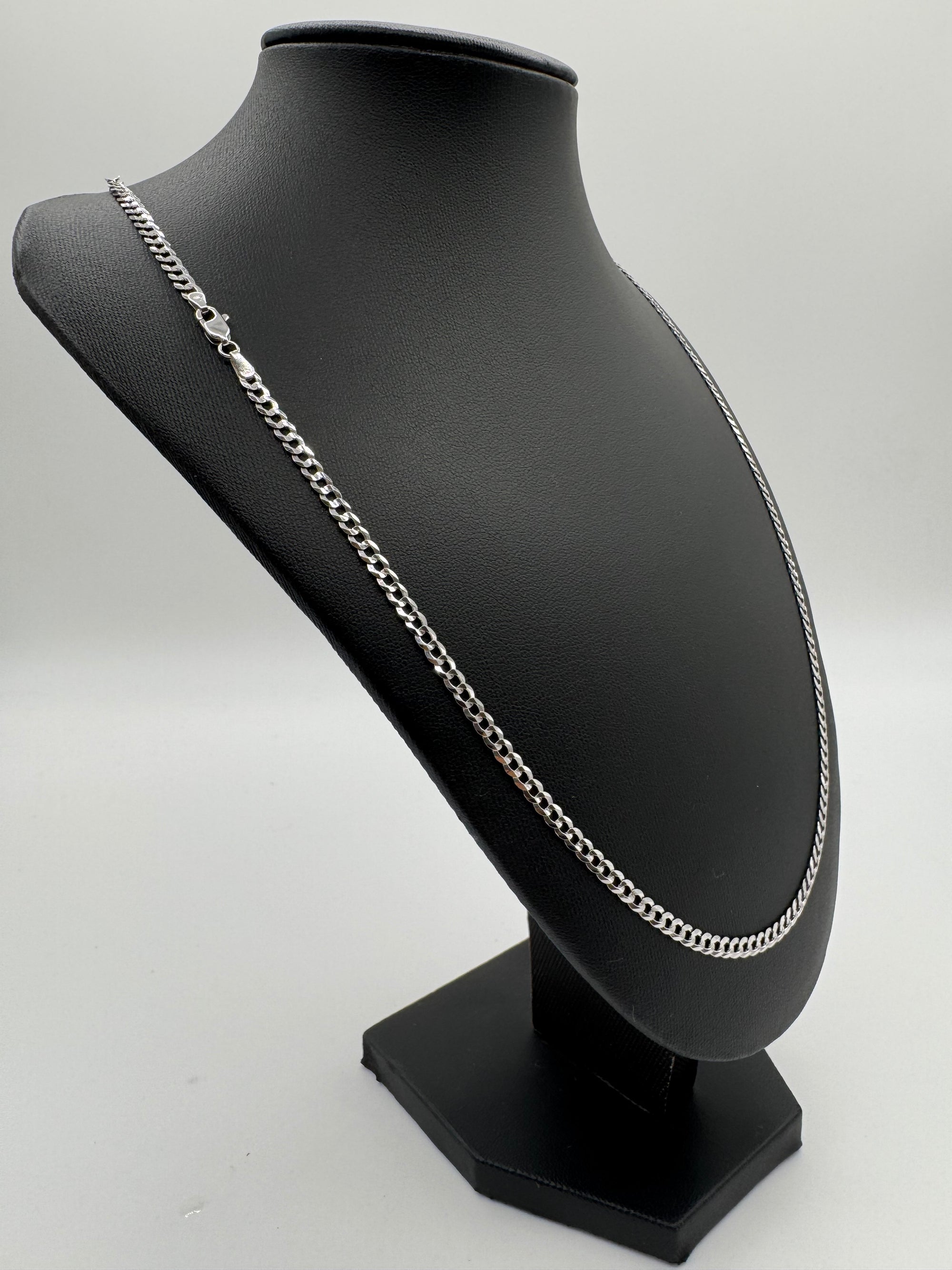 3.5MM Flat Curb Chain 24 inches