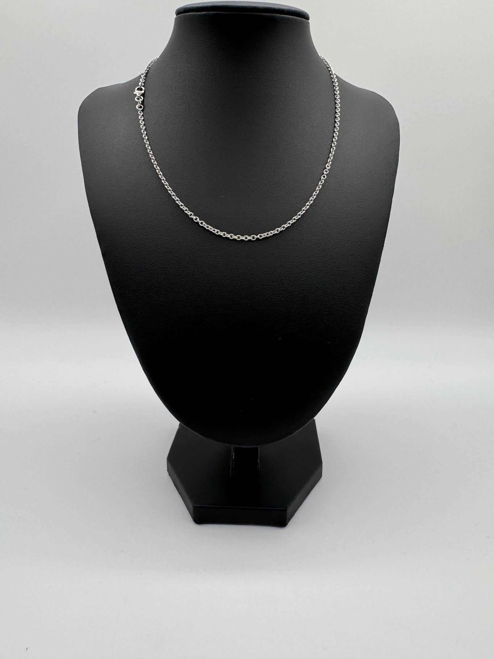 2mm Circle Link Chain 16 inches