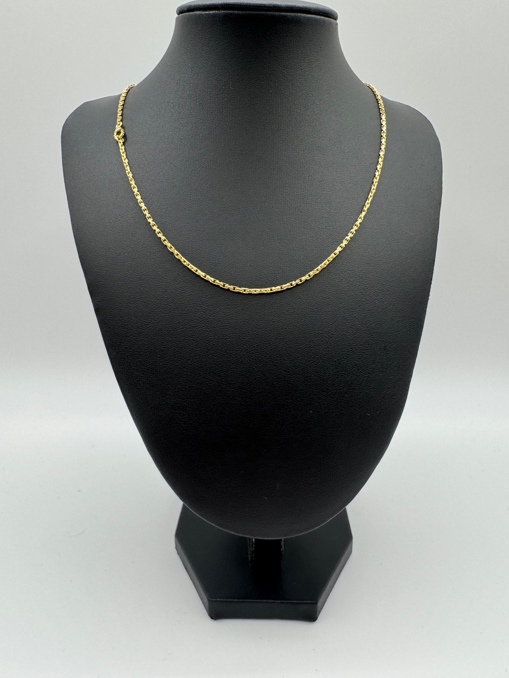 1.5mm Concave Heavy Link Chain 22 inches