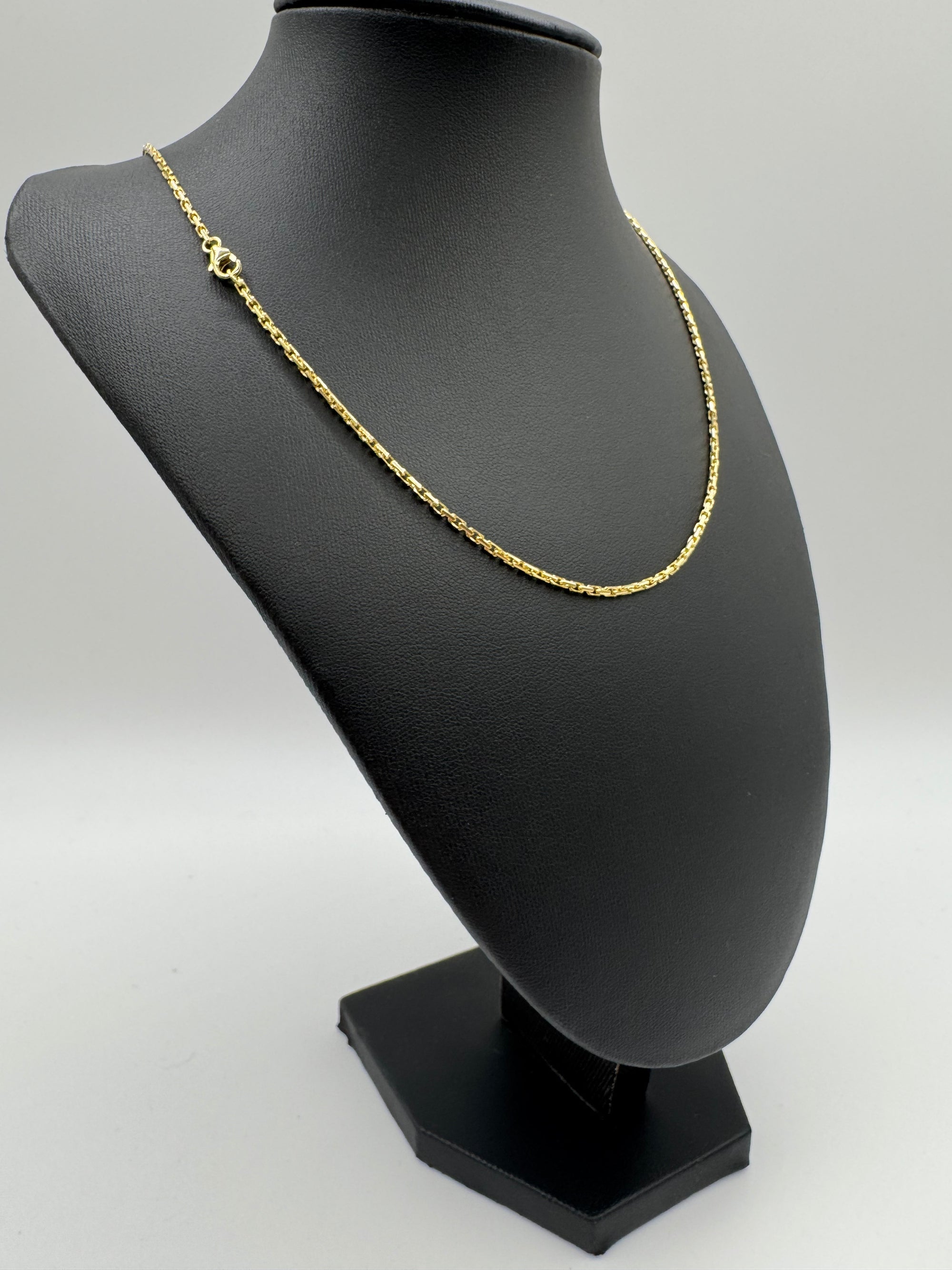 1.5mm Concave Heavy Link Chain 22 inches