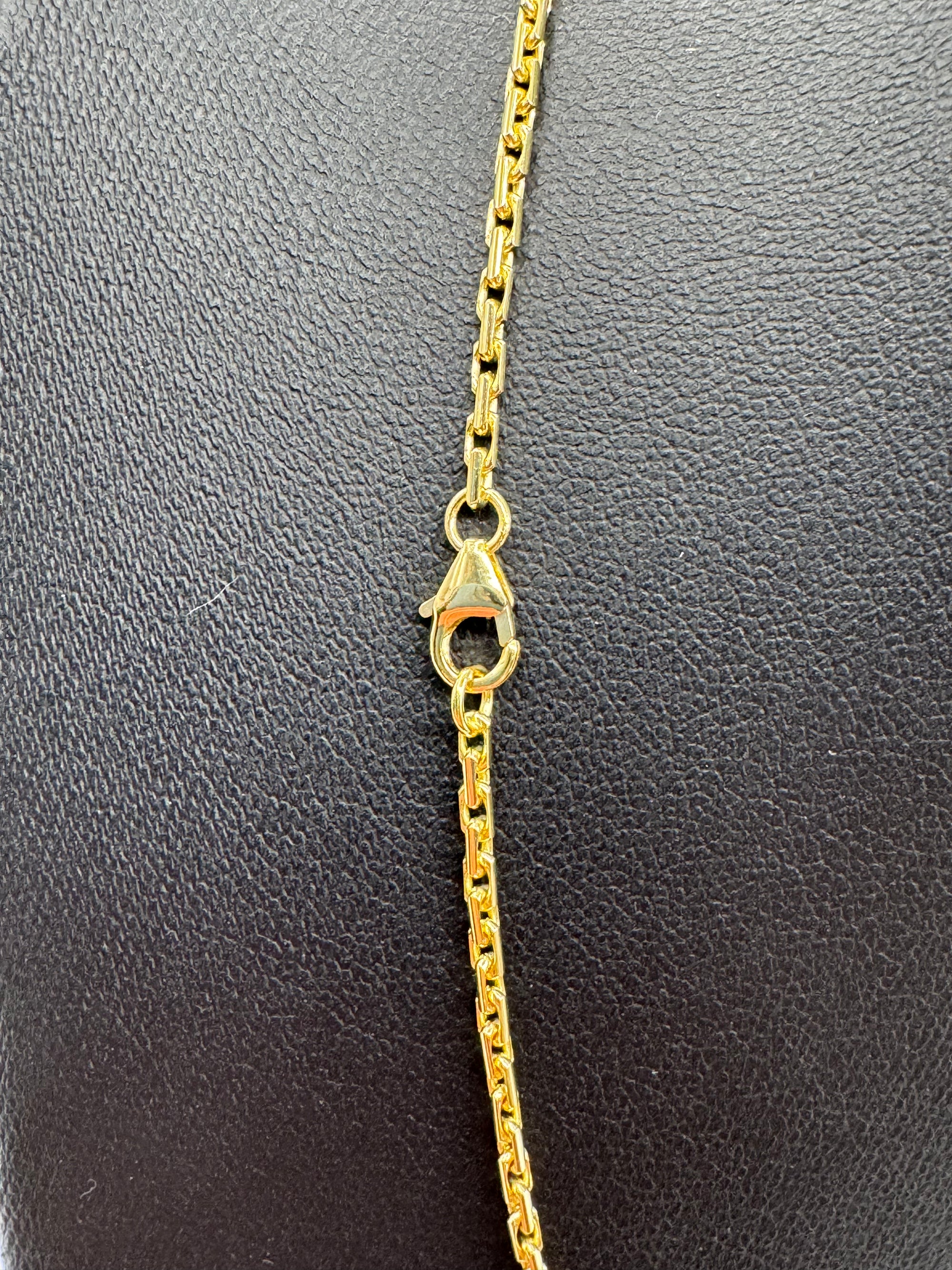 1.5mm Concave Heavy Link Chain 22 inches