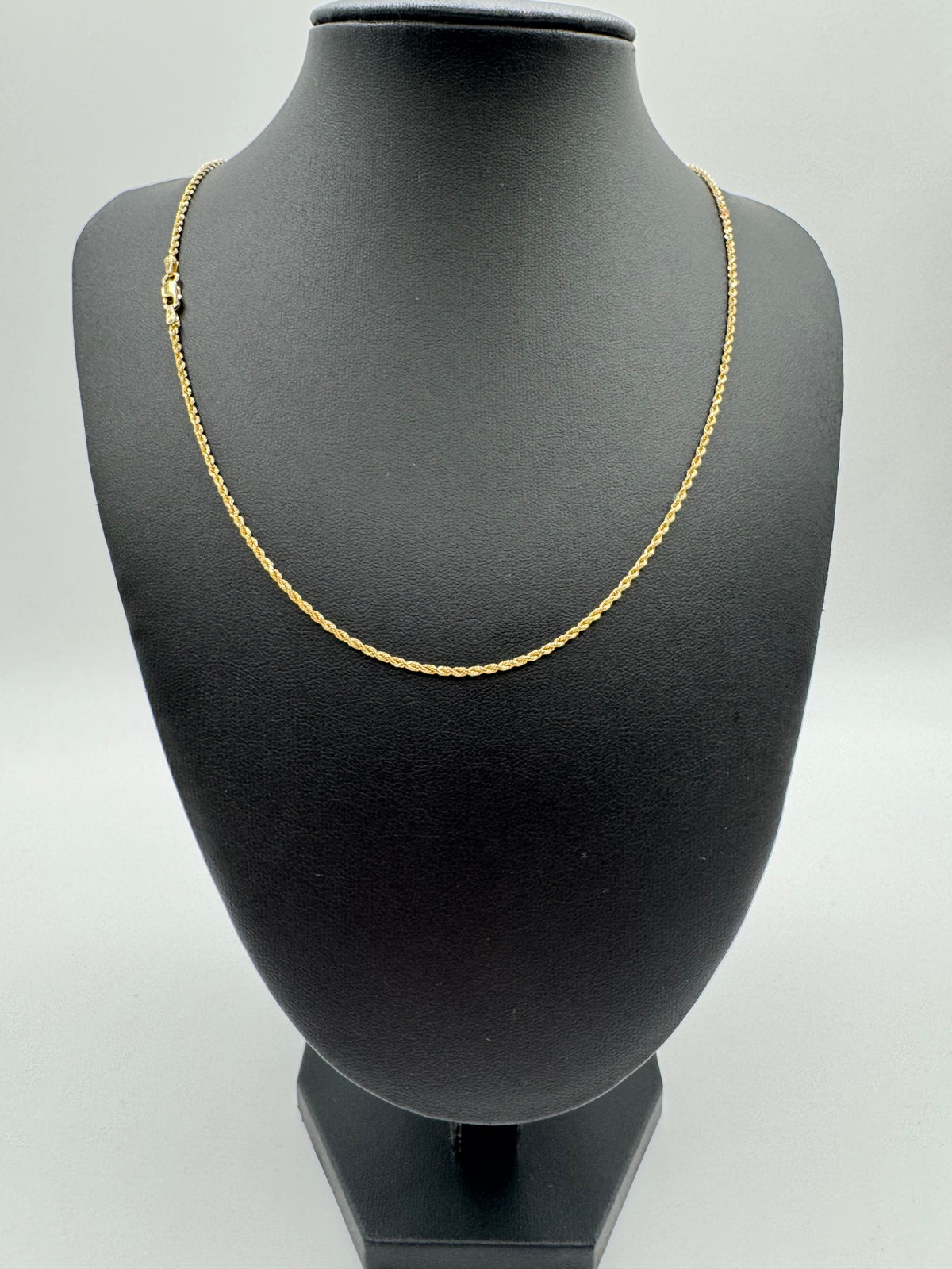 1.5mm Rope Chain 20 inches (DIAMOND CUT)