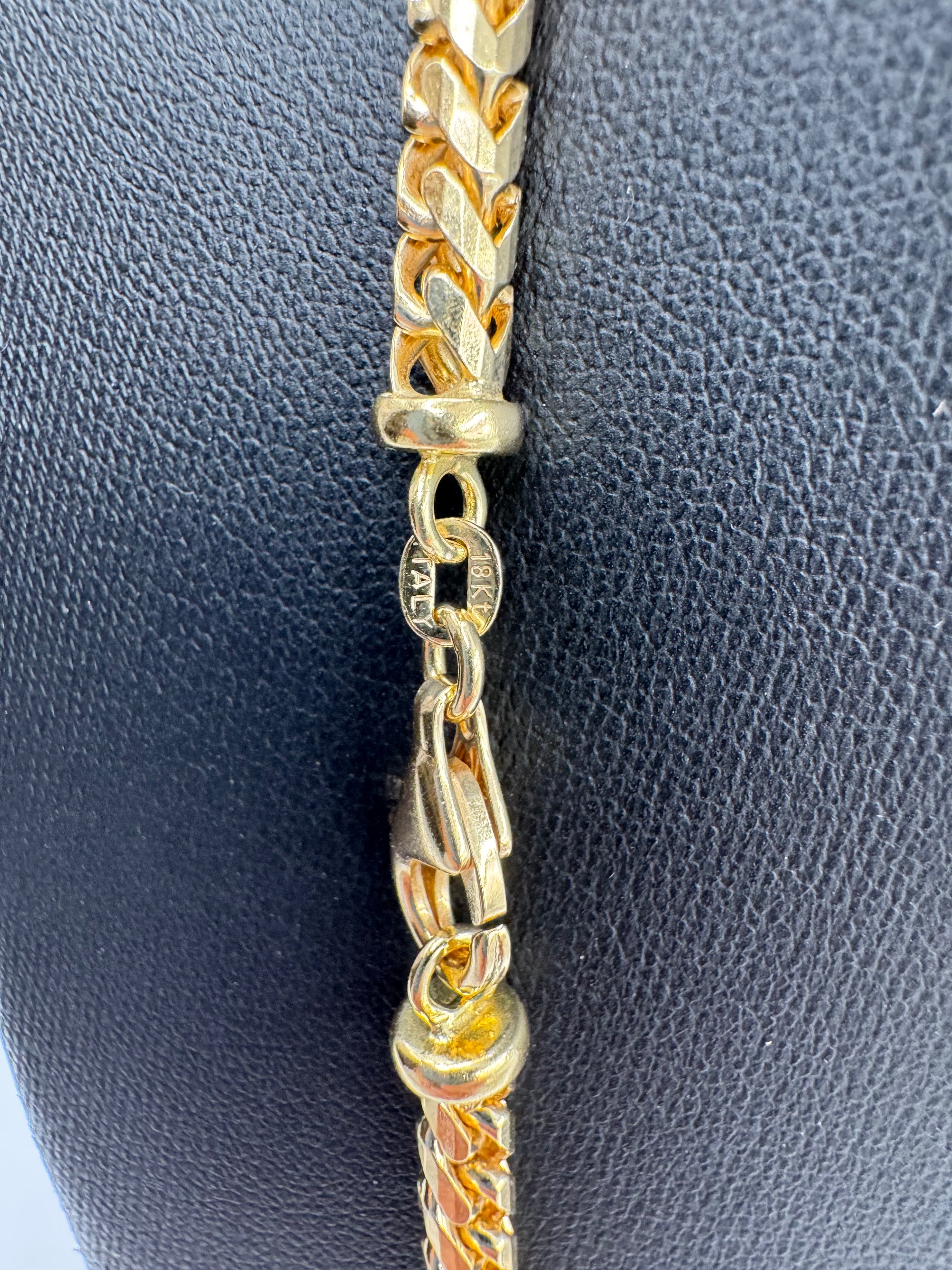 4mm Franco Chain 20 inches (DIAMOND CUT)
