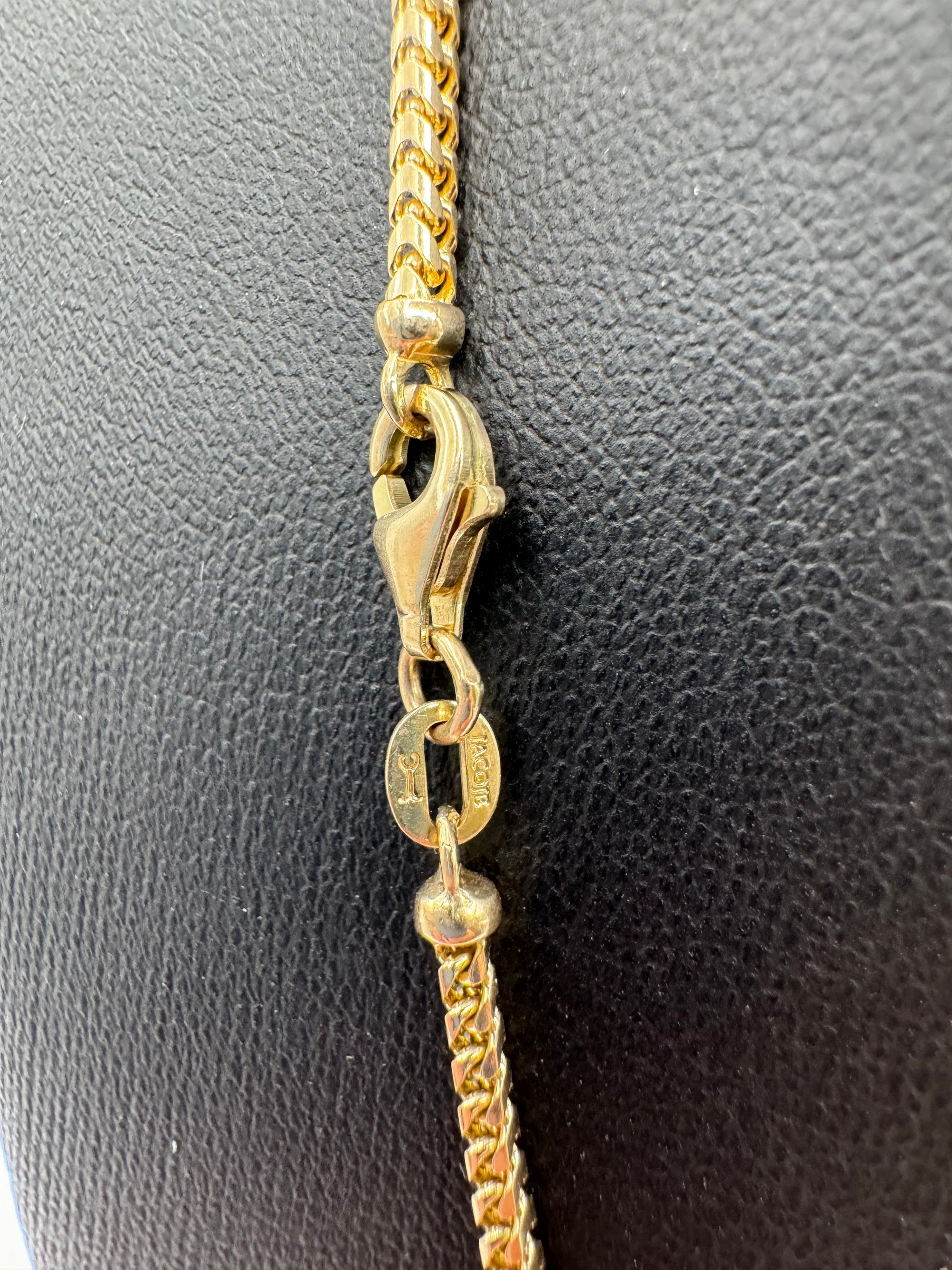 2mm Franco Chain 22 inches (PLAIN)