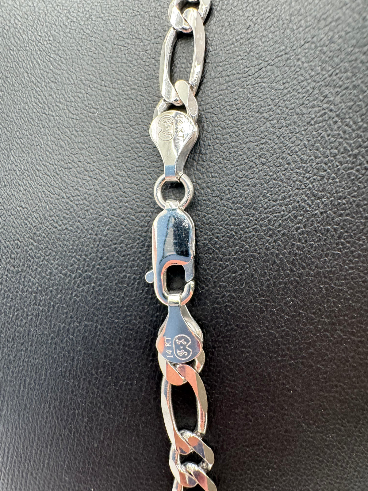 6mm Figaro Chain 26 inches