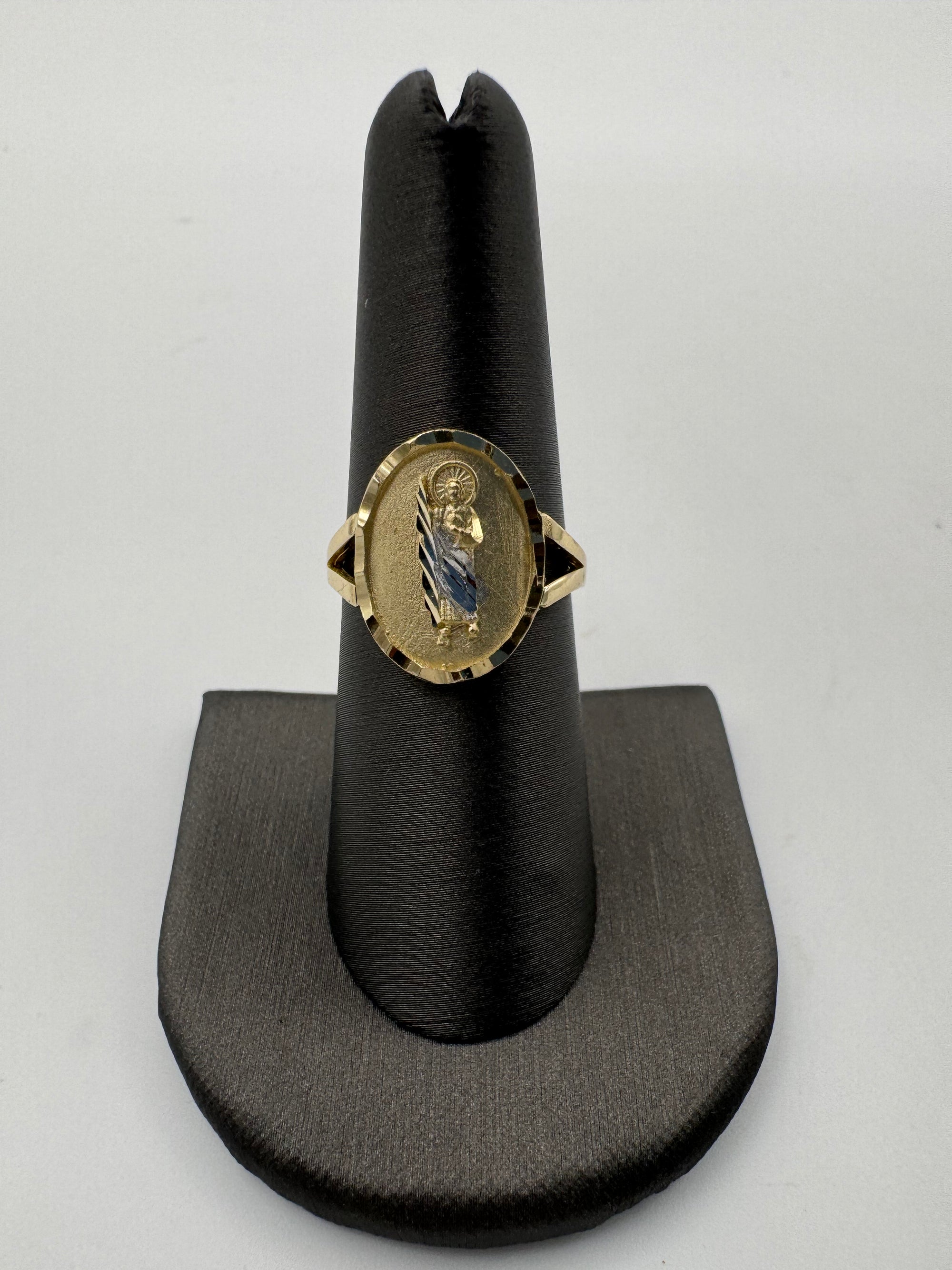 16MM Religious Ring-Size 7.5
