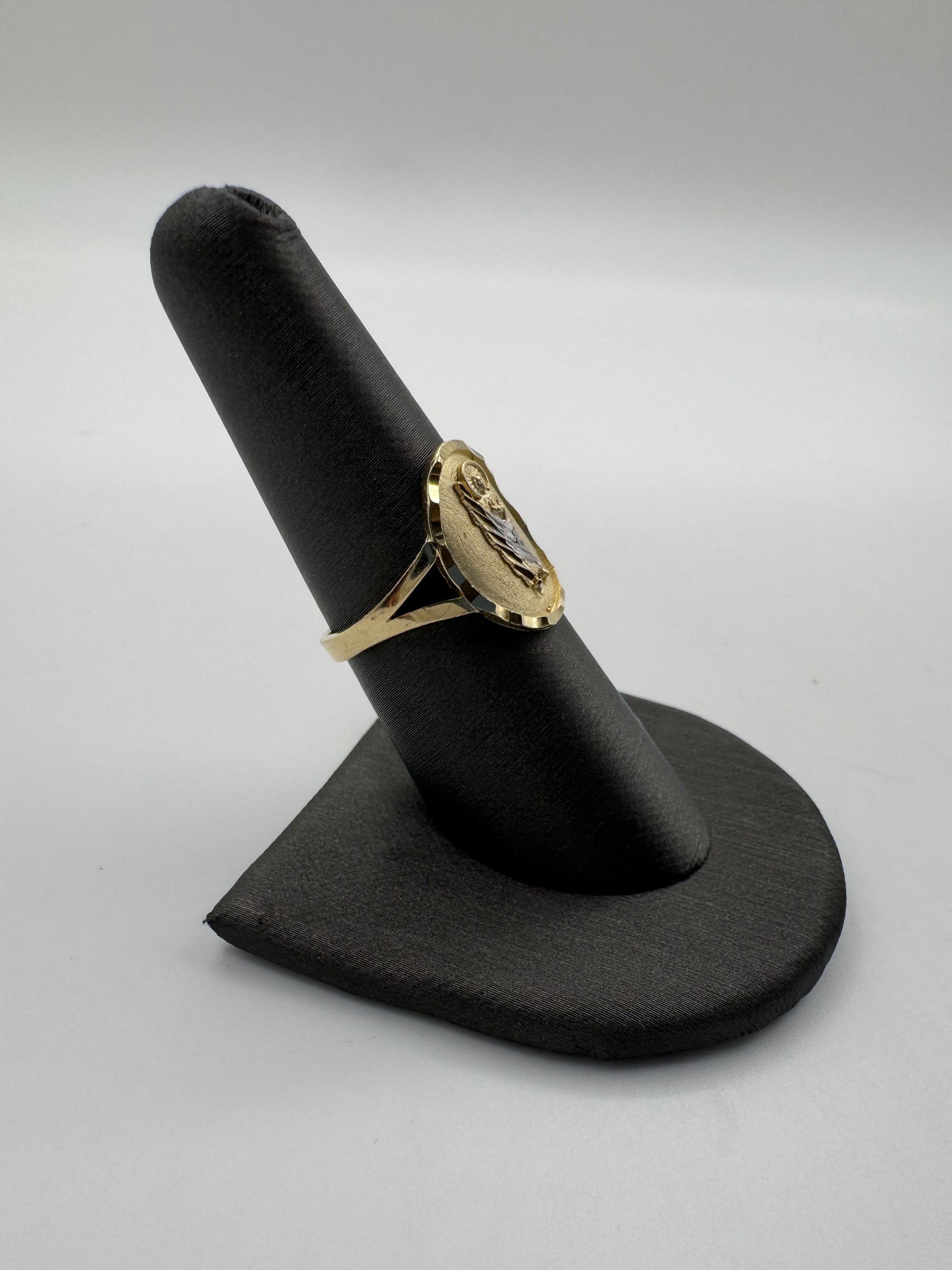 16MM Religious Ring-Size 7.5