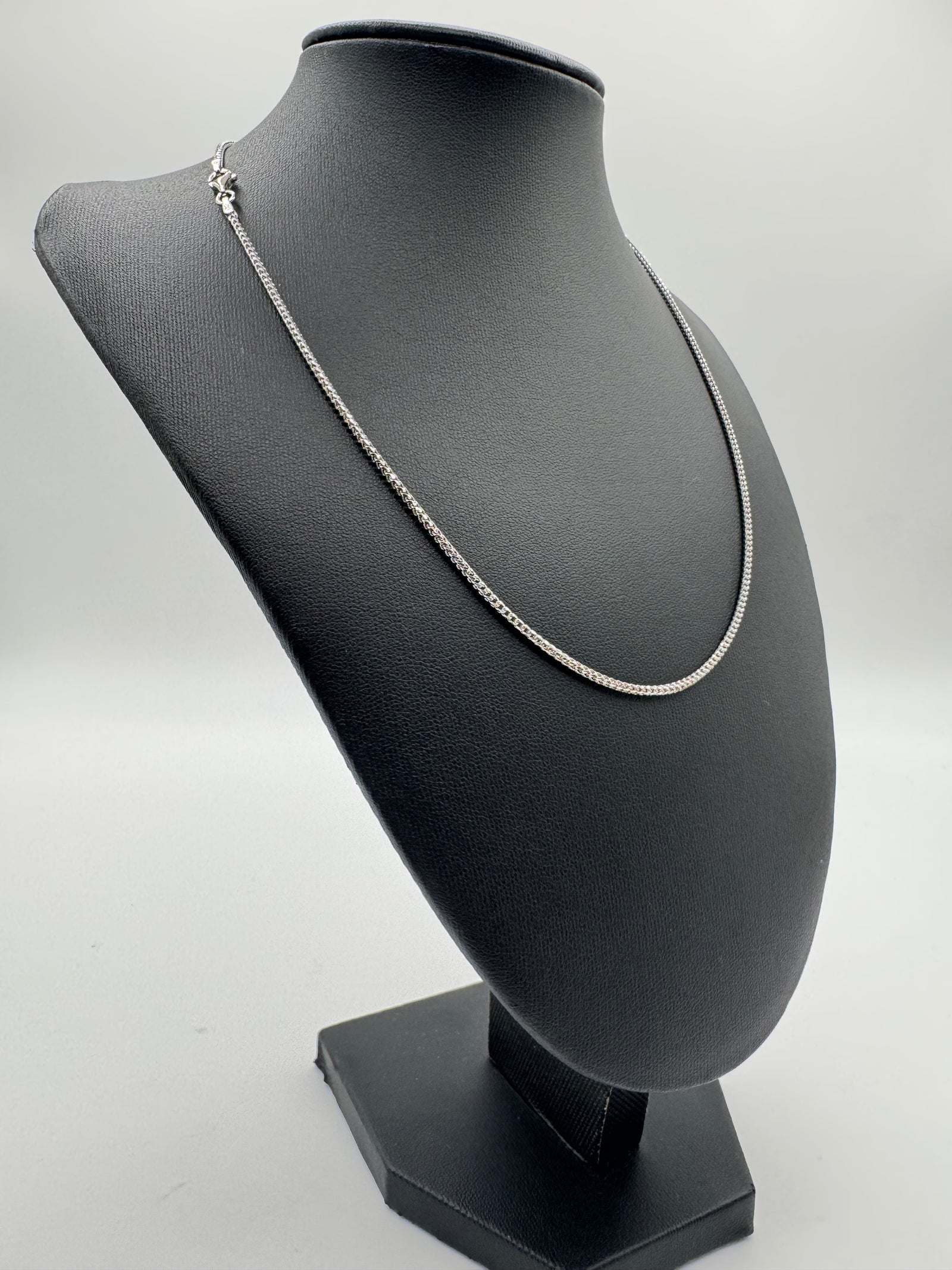 1.5mm Franco Chain 18 inches (DIAMOND CUT)