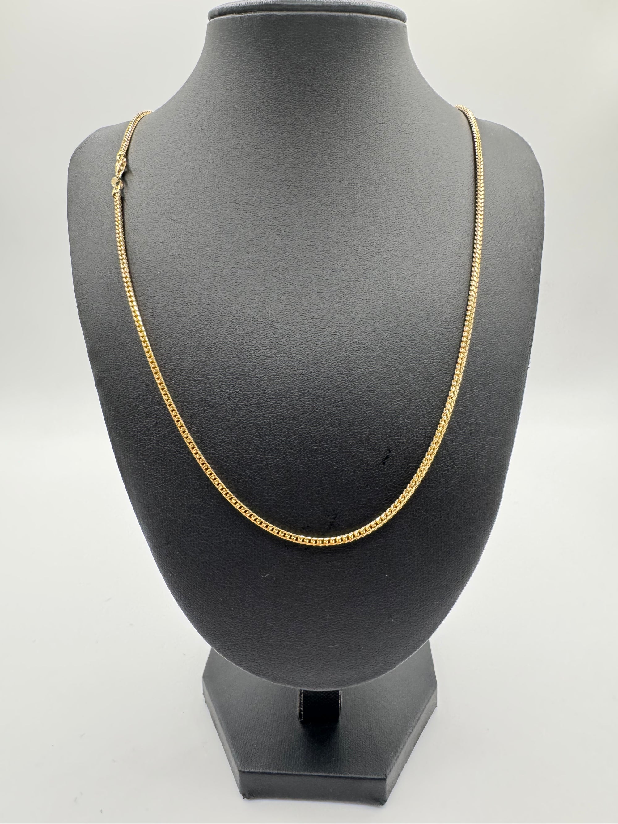 2mm Franco Chain 24 inches (DIAMOND CUT)