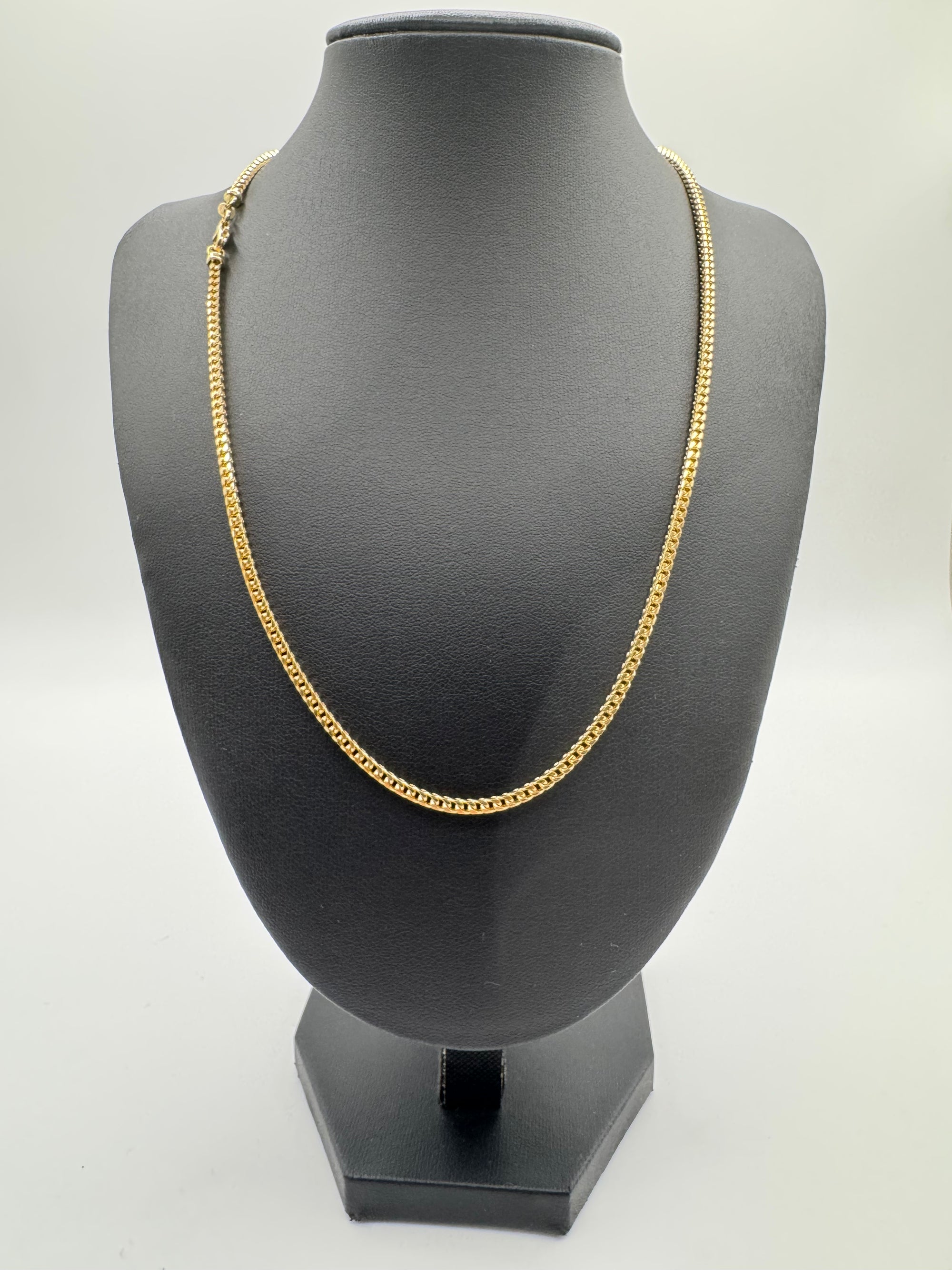 2.5mm Franco Chain 20 inches (PLAIN)