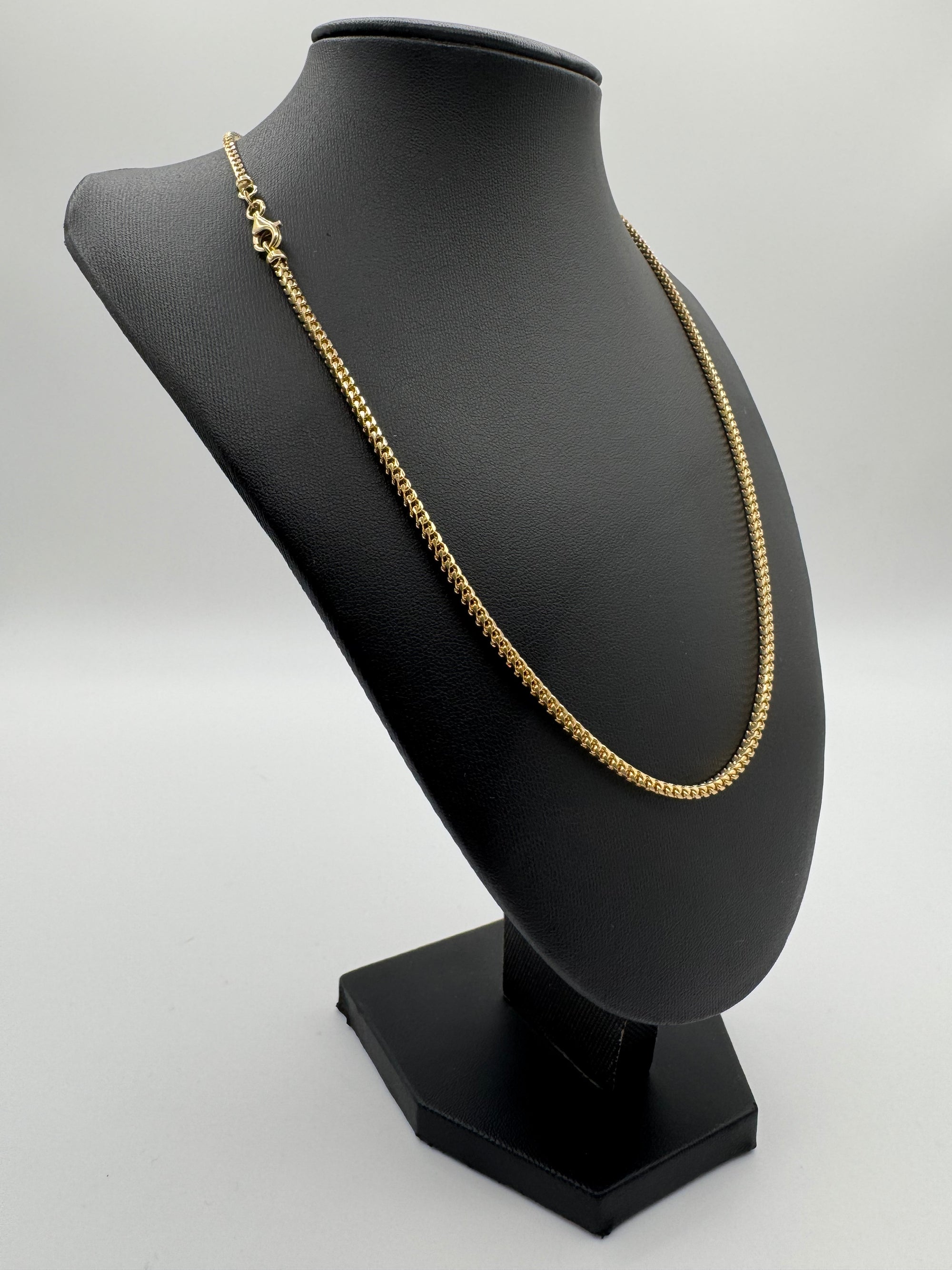 2.5mm Franco Chain 20 inches (PLAIN)