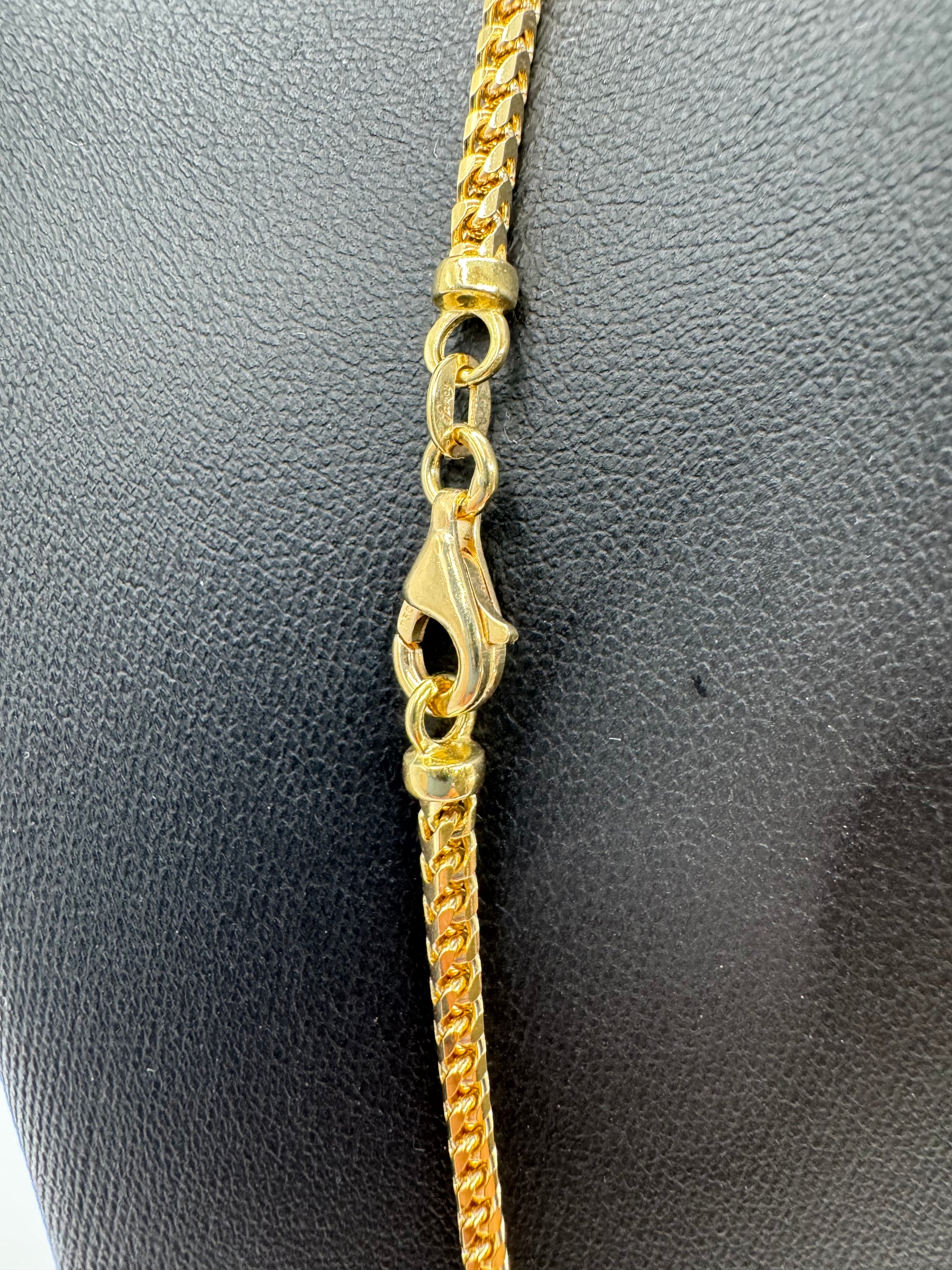 2.5mm Franco Chain 20 inches (PLAIN)