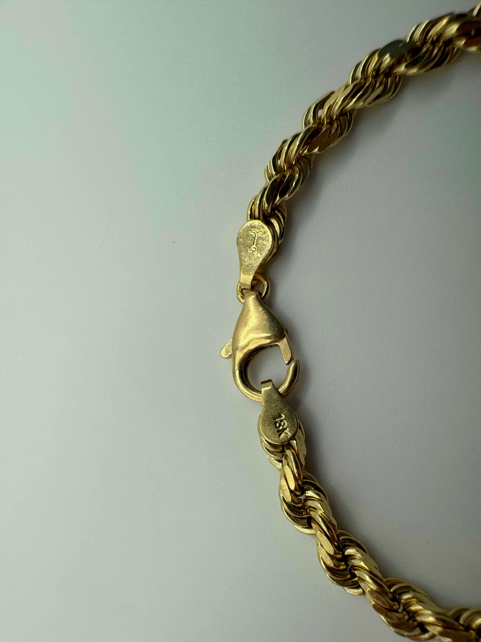 5MM Rope Bracelet-7 INCHES (JACOJE STAMPED)