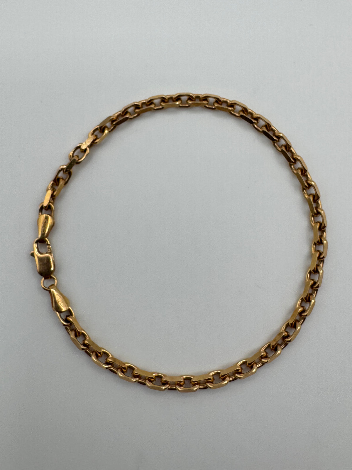 3mm Heavy Cable Link Bracelet 7.5 inches
