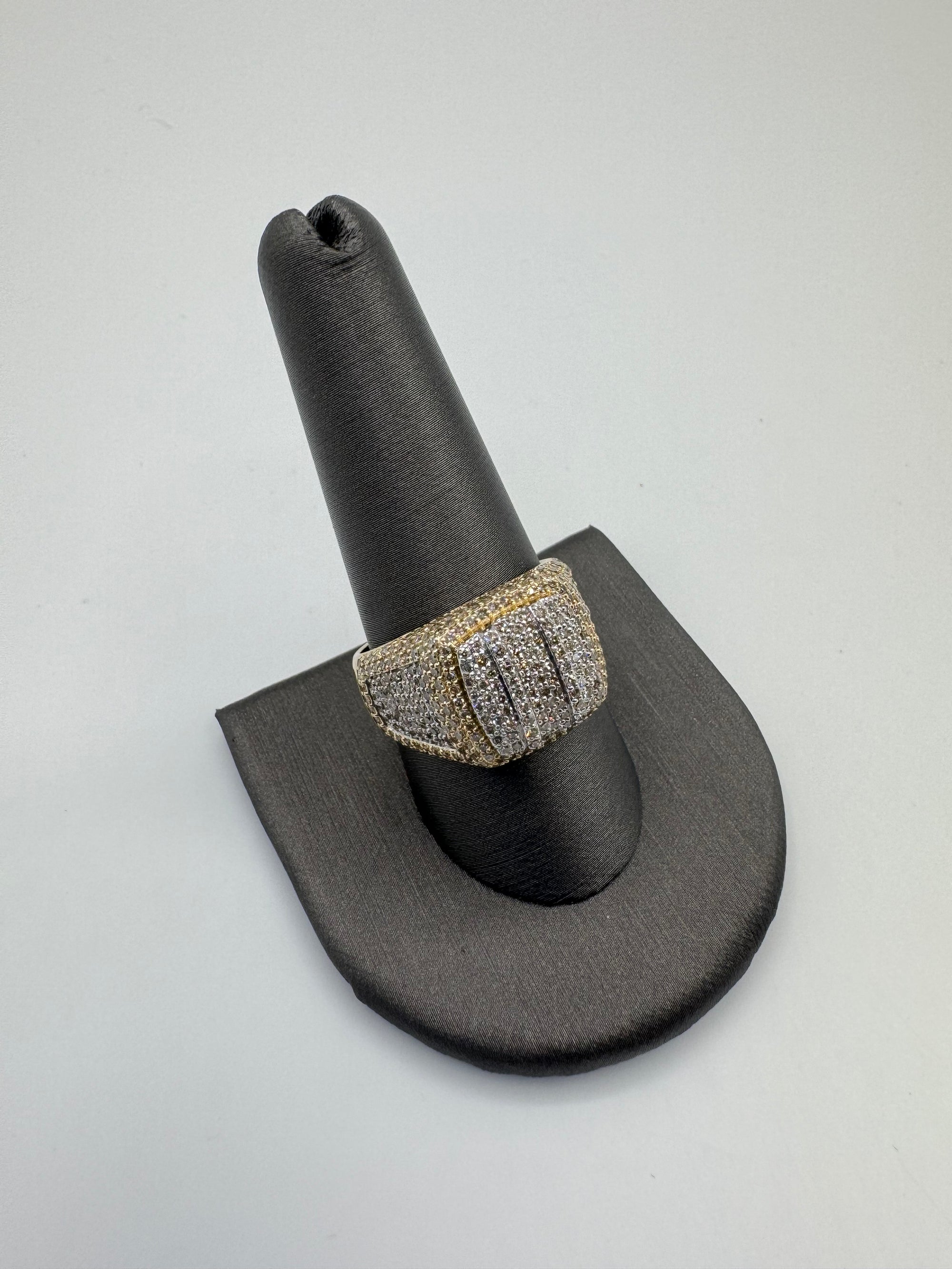 10mm Diamond Ring-Size 7.75