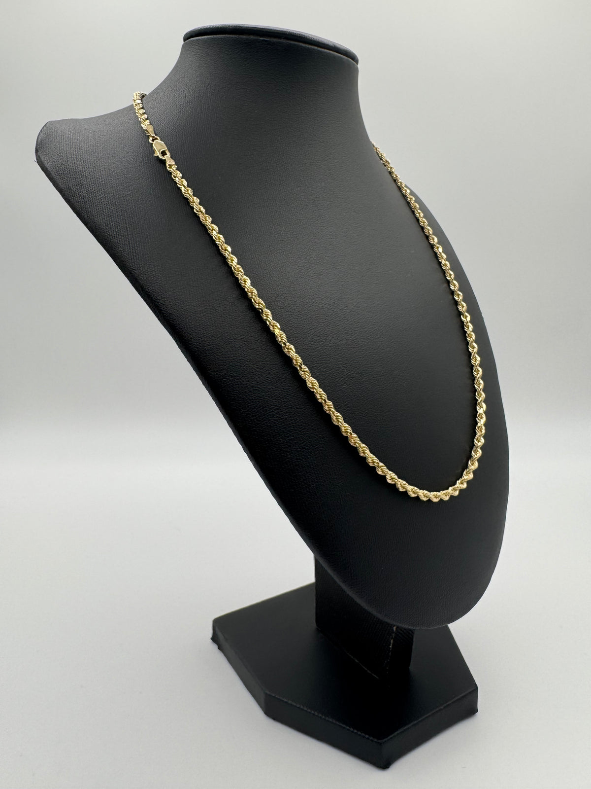 3mm Rope Chain 20 inches (DIAMOND CUT)