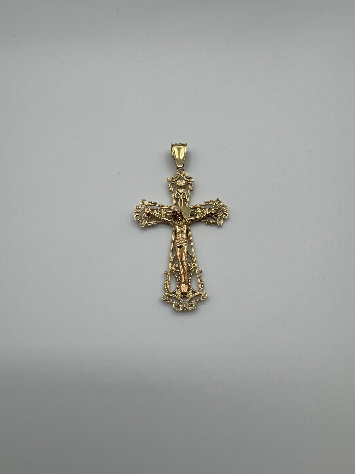 Crucifix-2 Inch (TWO TONE)